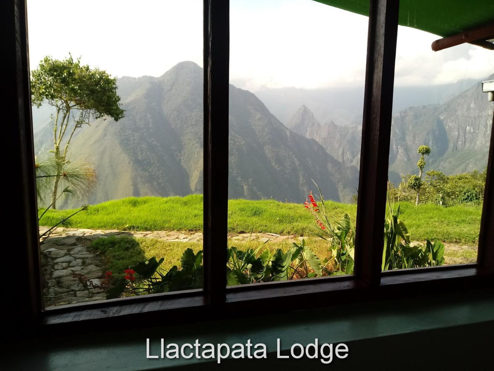 Llactapata Lodge overlooking Machu Picchu - camping - restaurant