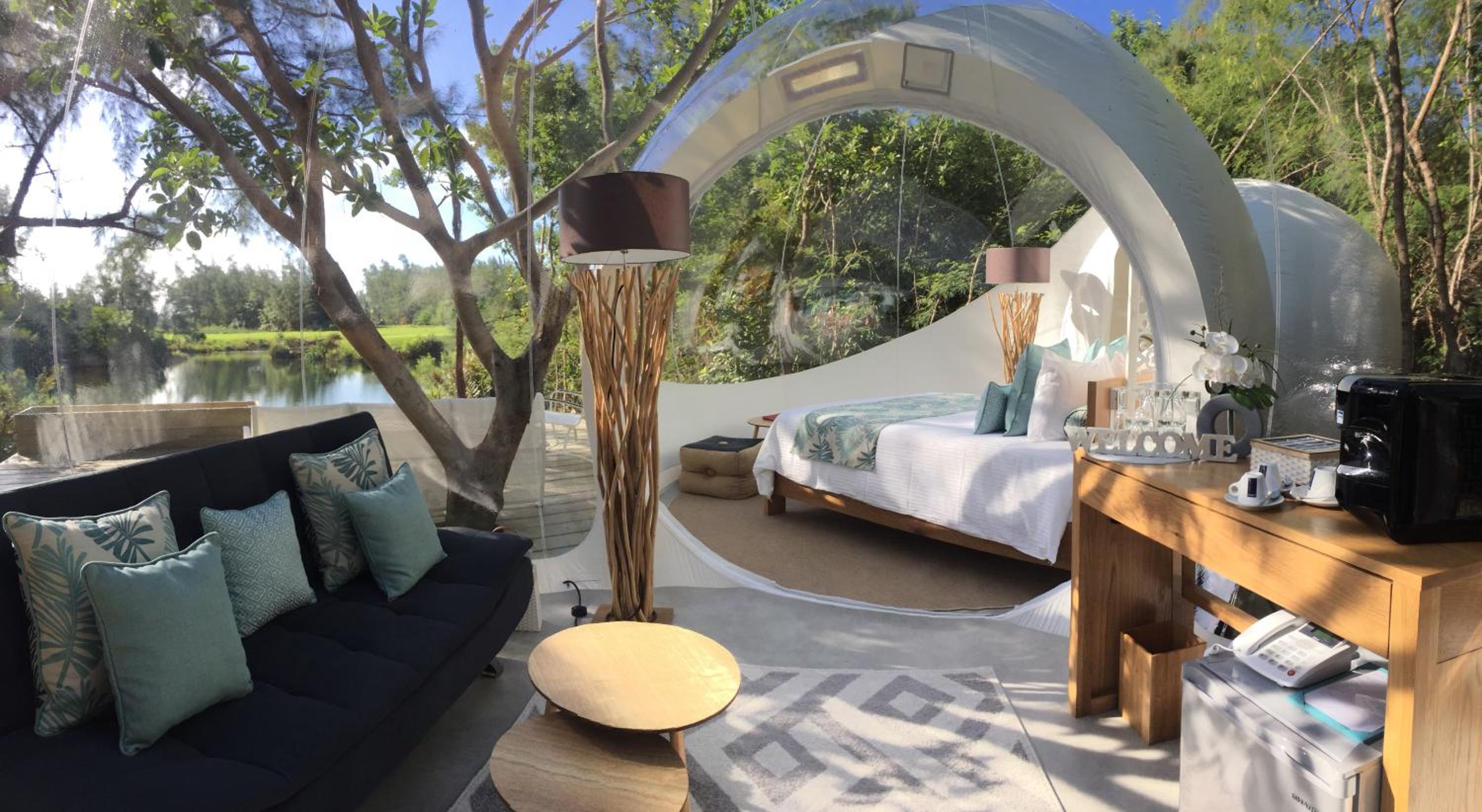 Bubble Lodge Ile aux Cerfs Island