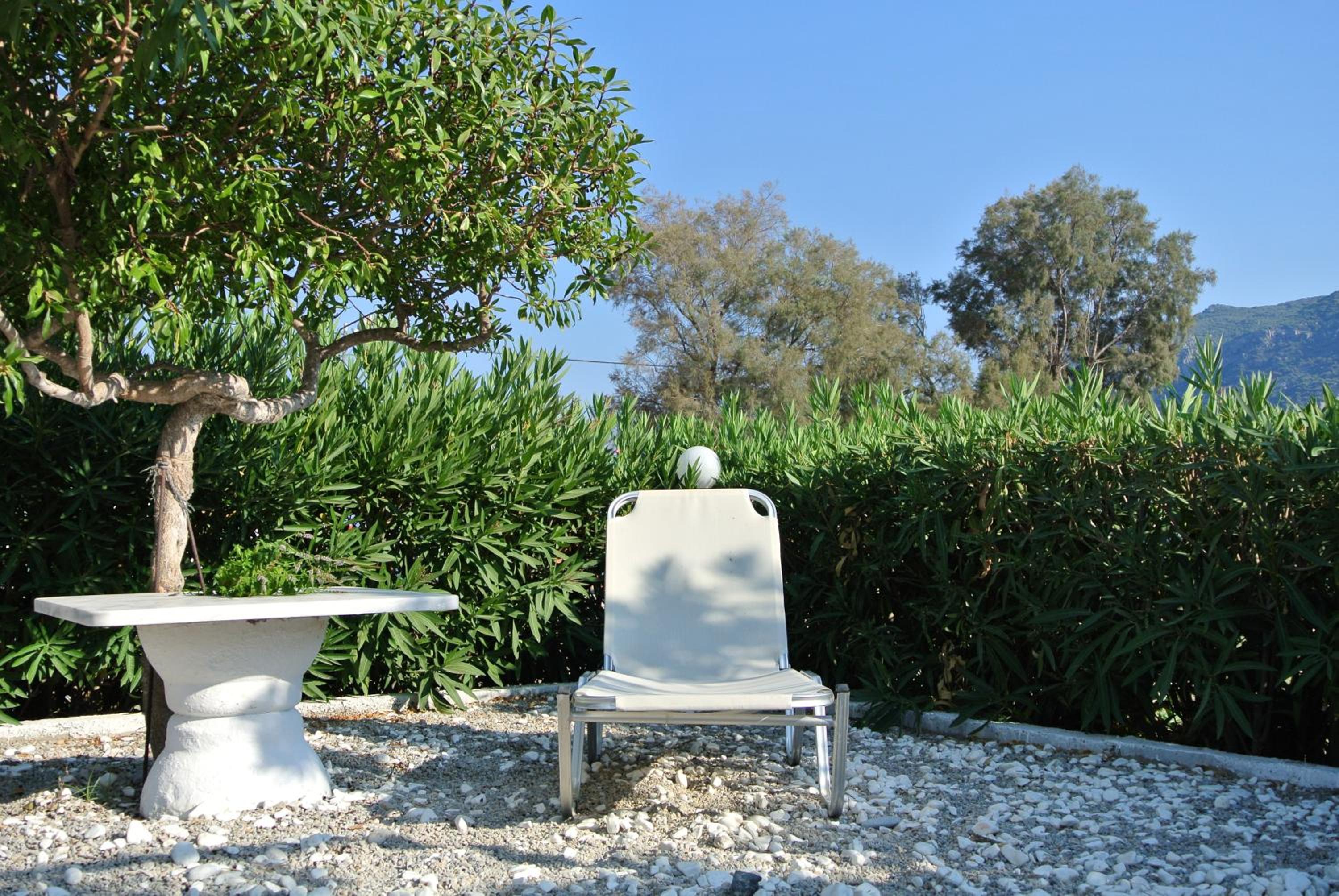 outdoor BBQ area