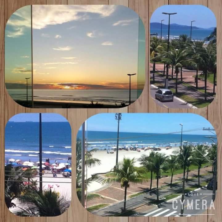 Apto. (pé na areia) com Churrasqueira na sacada