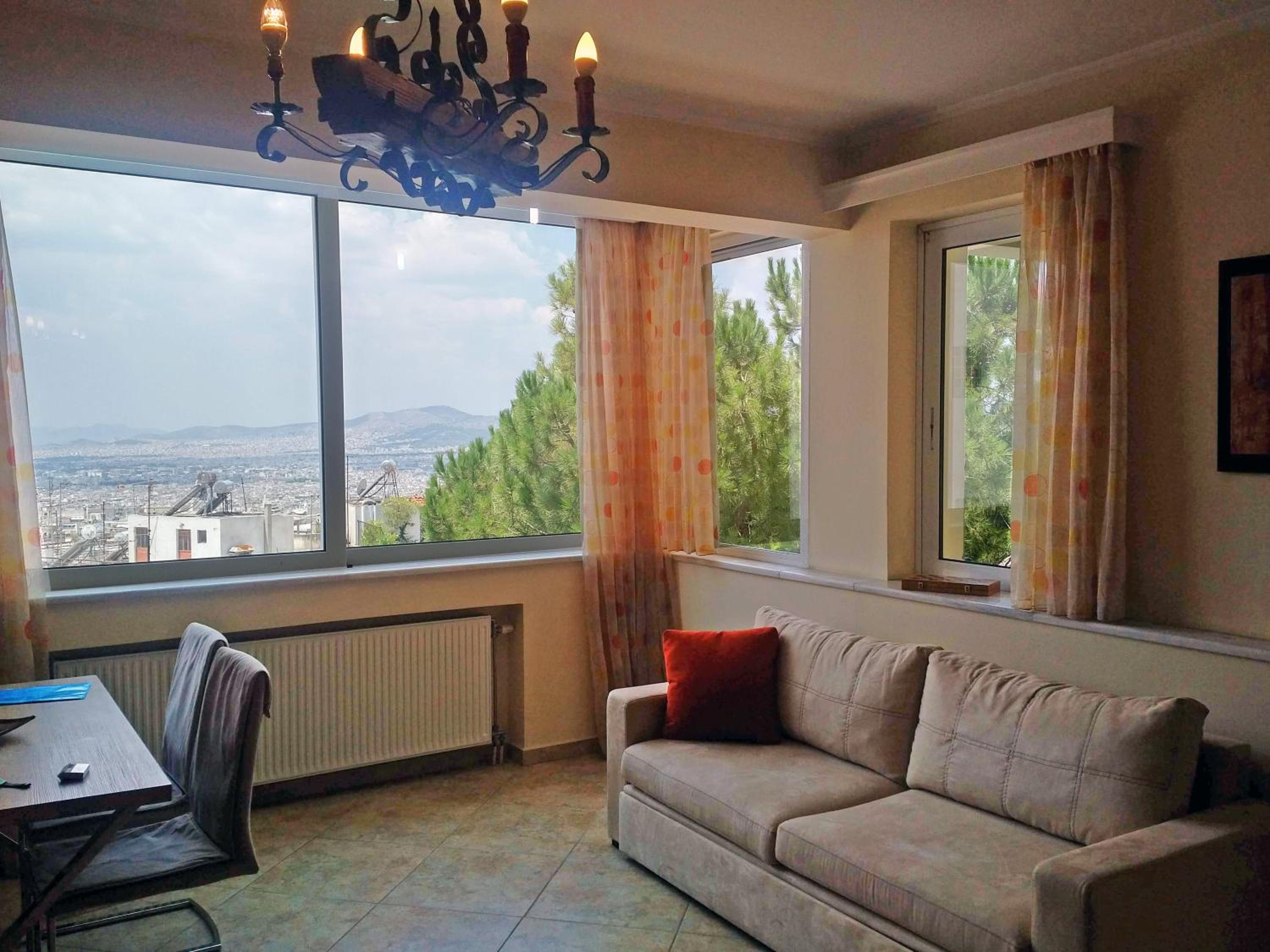 Private pool & Panorama View on Athens center Hill