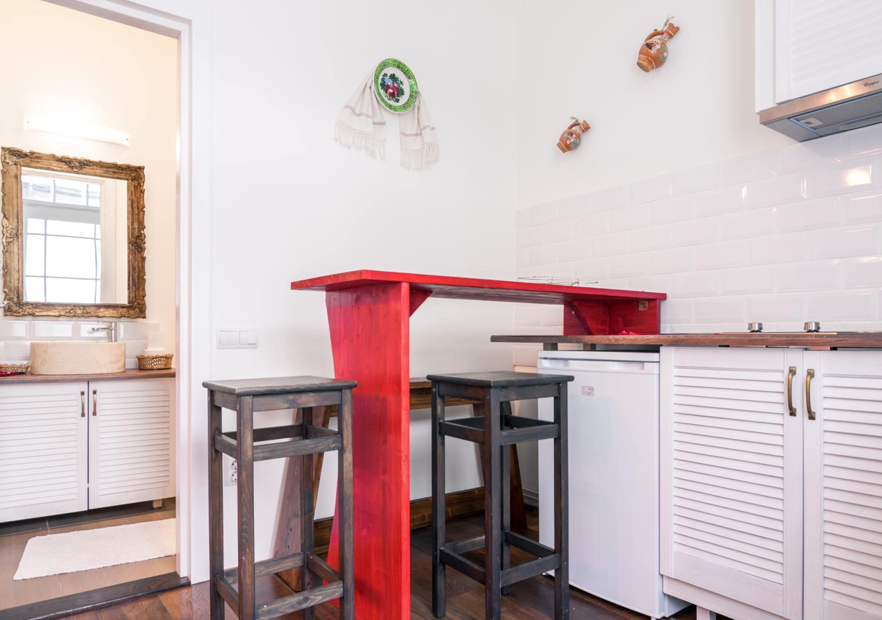 Folkloric Loft - Sibiul vechi en Sibiu — kitchen