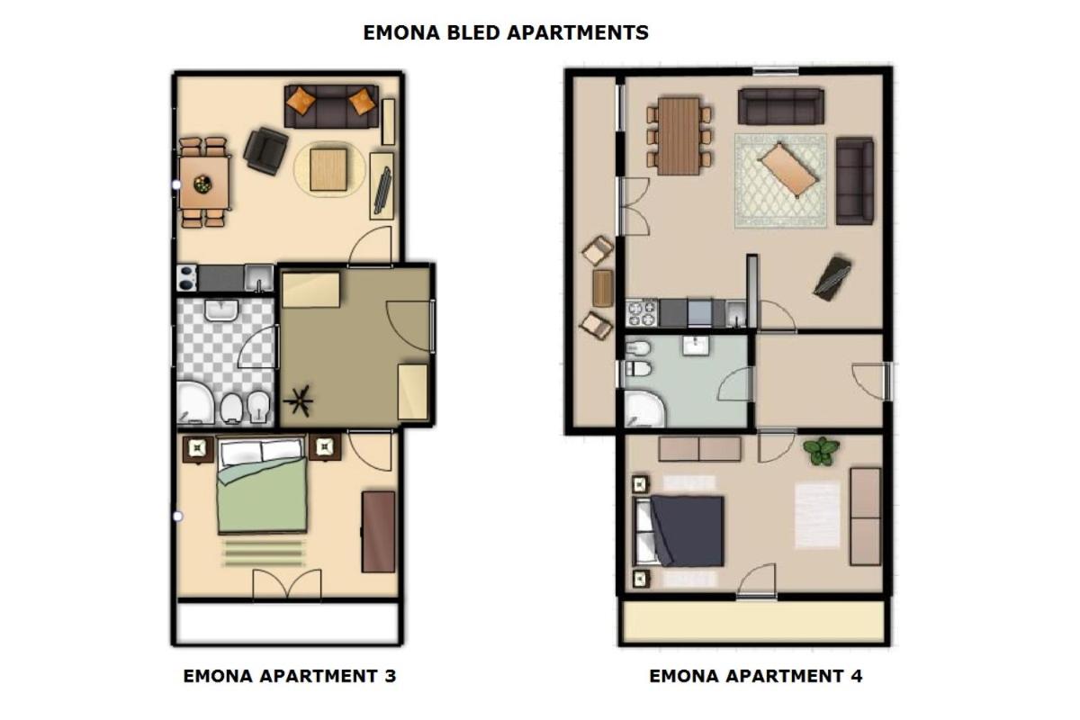 Apartment Emona Bled 4 view 3