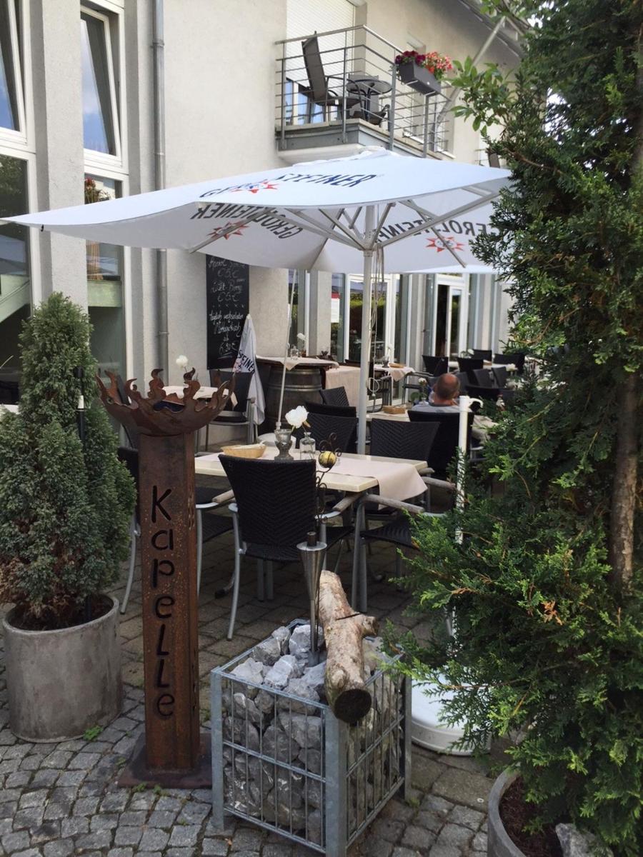 outdoor BBQ area