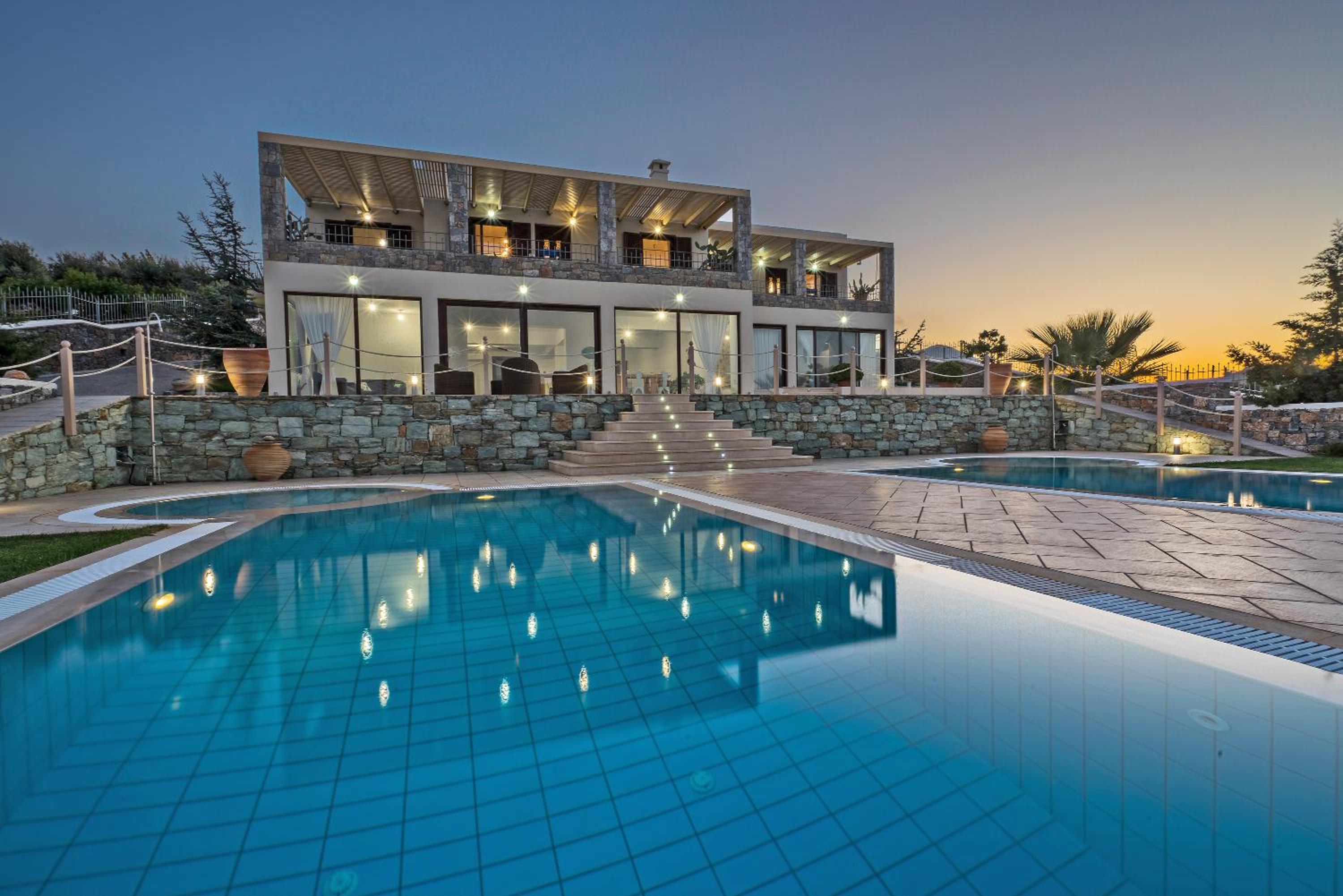 Sea Views at villa Anemomylos with Heated Pool, Ping Pong and Tennis photo 2