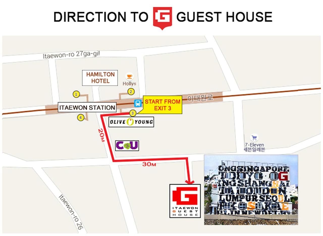 G Guesthouse Itaewon In Seoul - Hostel 34