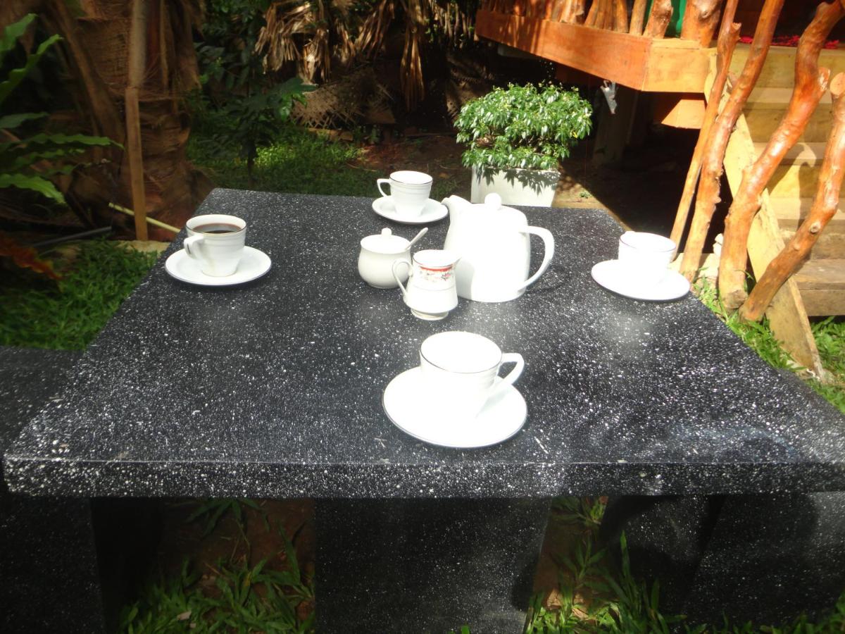 outdoor BBQ area