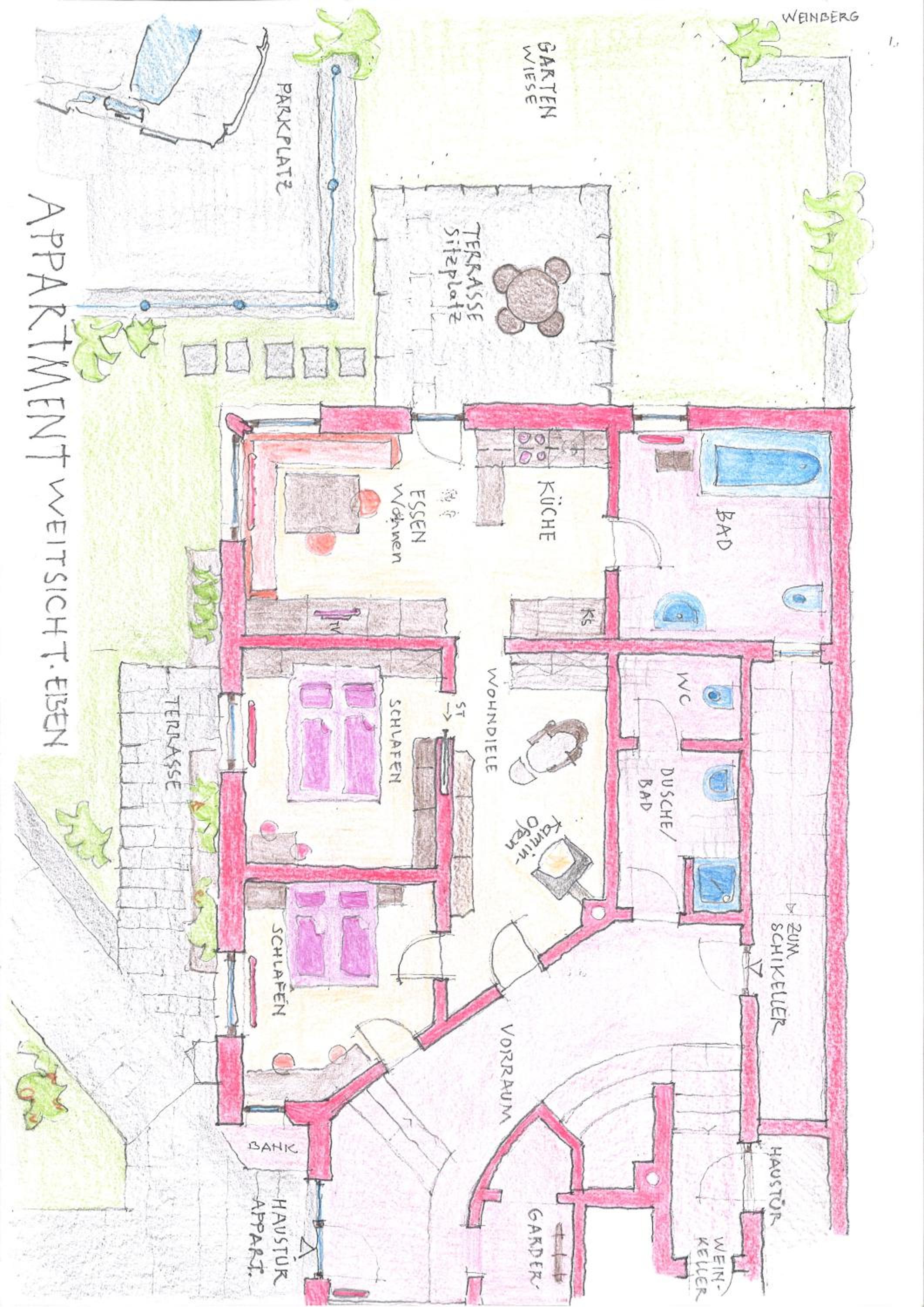 Appartement Weitsicht