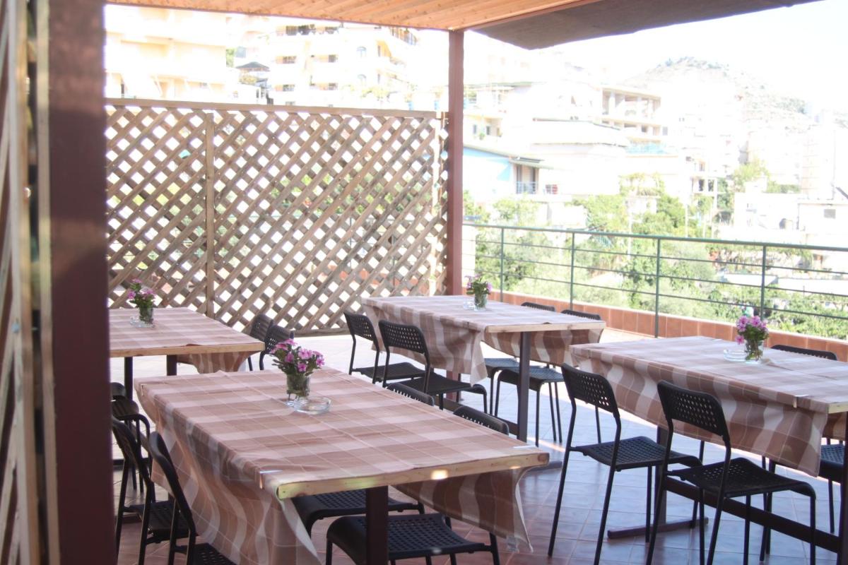 outdoor BBQ area