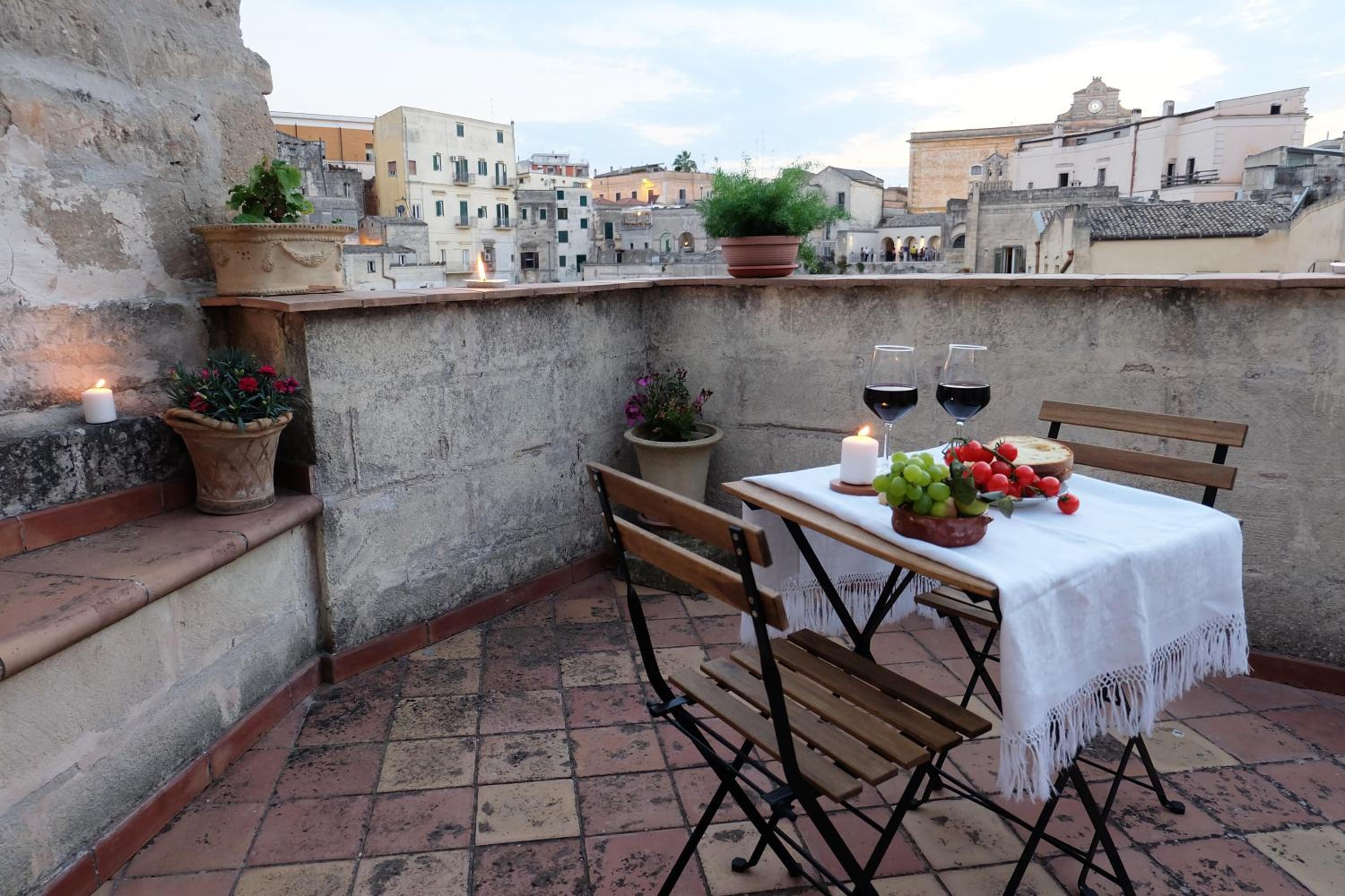 L' Abbraccio dei Sassi en Matera — balance & terrace
