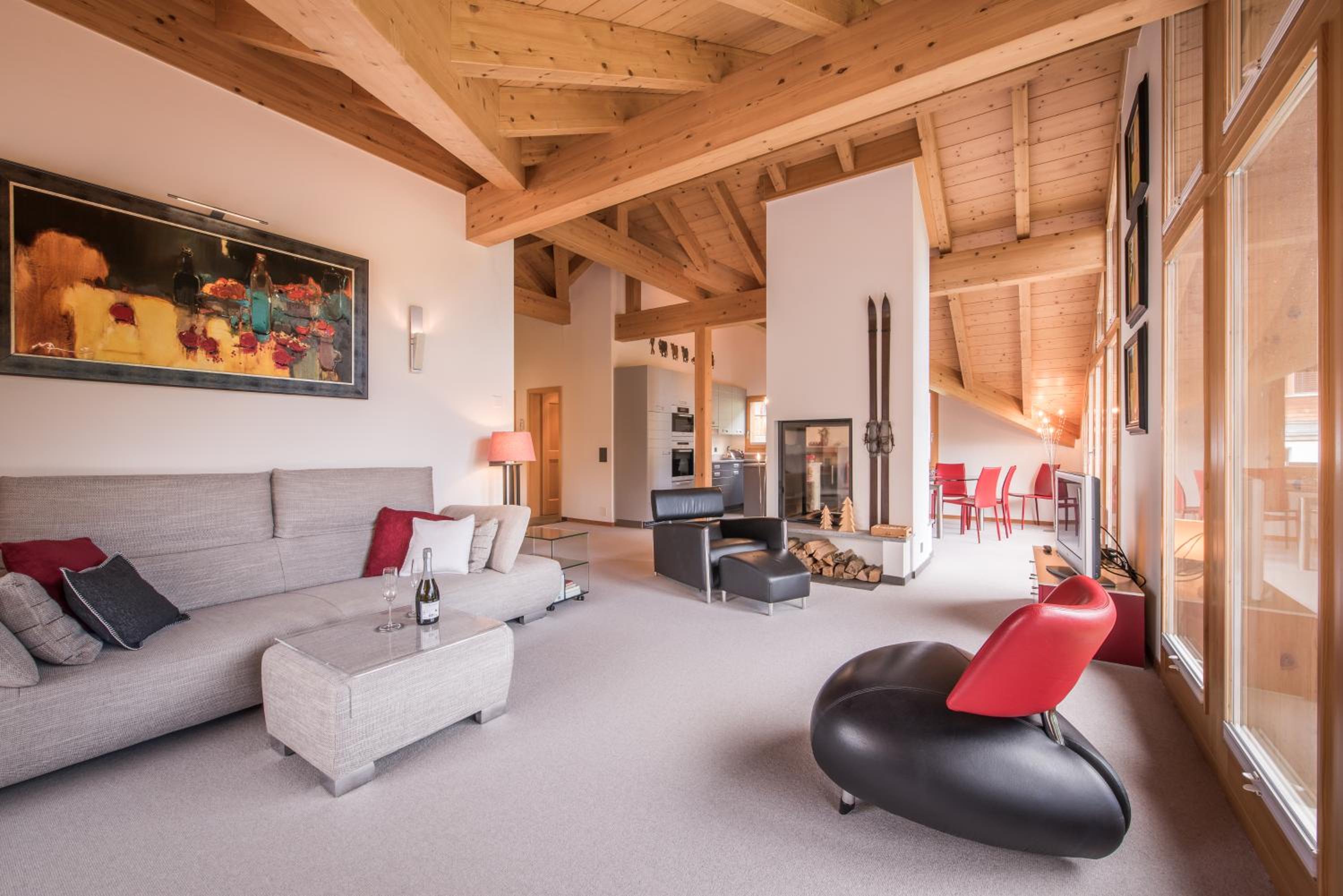 Chalet Fortuna 4 Penthouse view 2