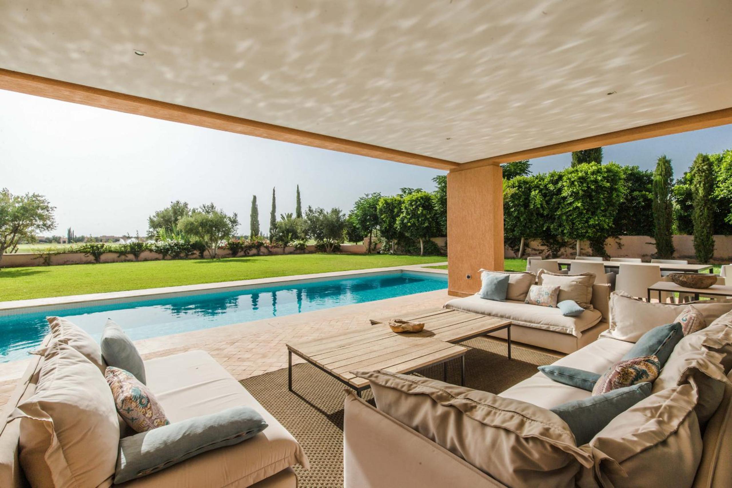Al Maaden 132 - Luxury front line golf villa with heated pool view 5
