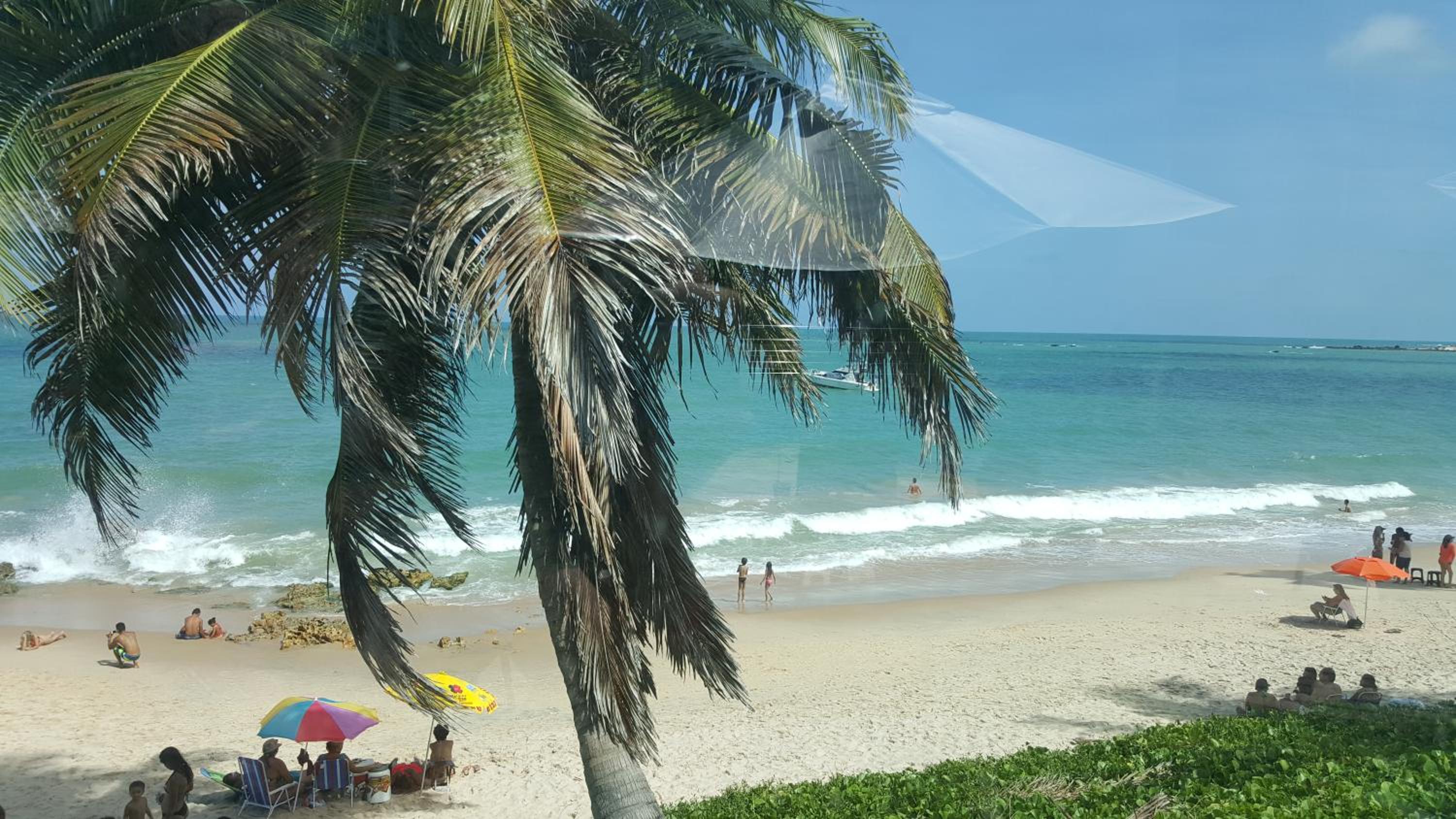 Praia Tabatinga AP Beira Mar com vista deslumbrante da praia view 4