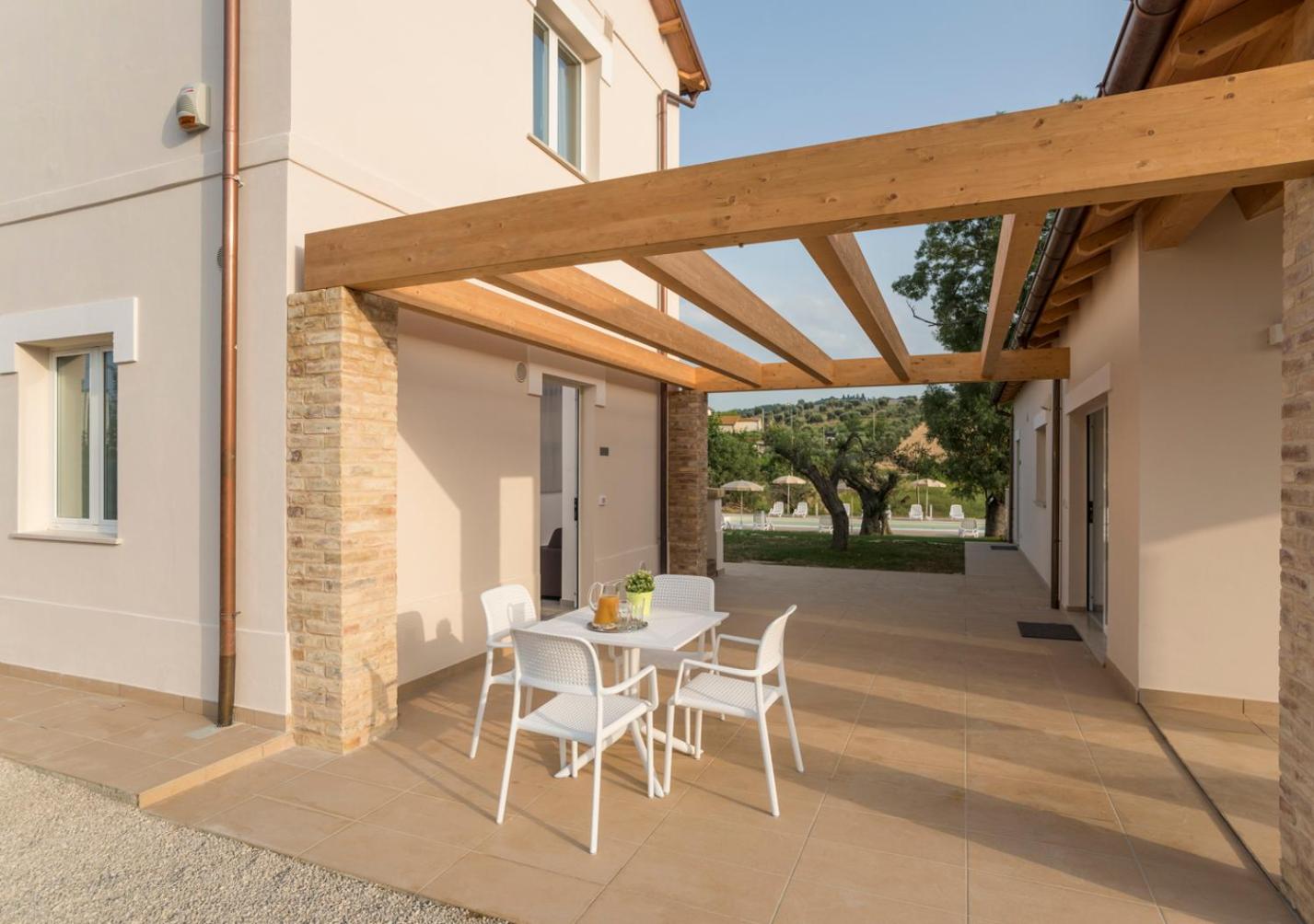 Villa Milli en Notaresco — balance & terrace