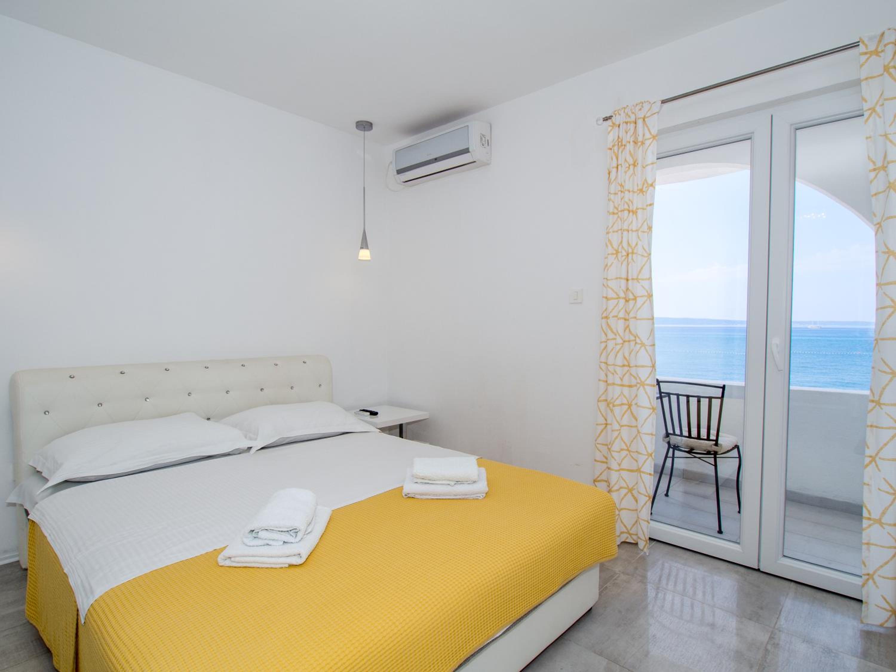 Villa Tamaris on the beach