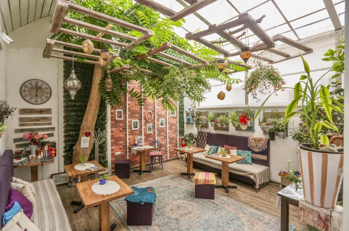 outdoor BBQ area