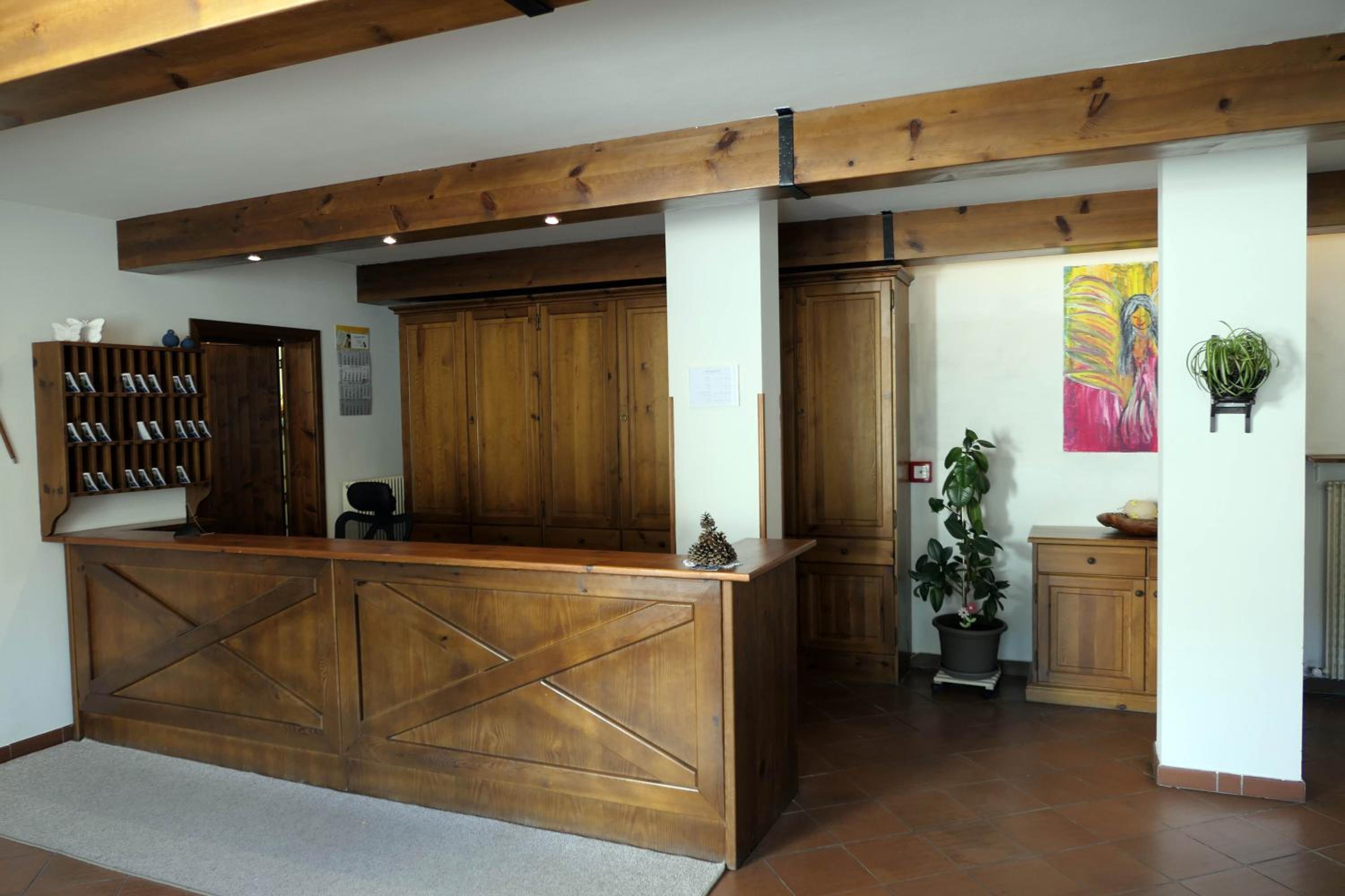 hotel reception