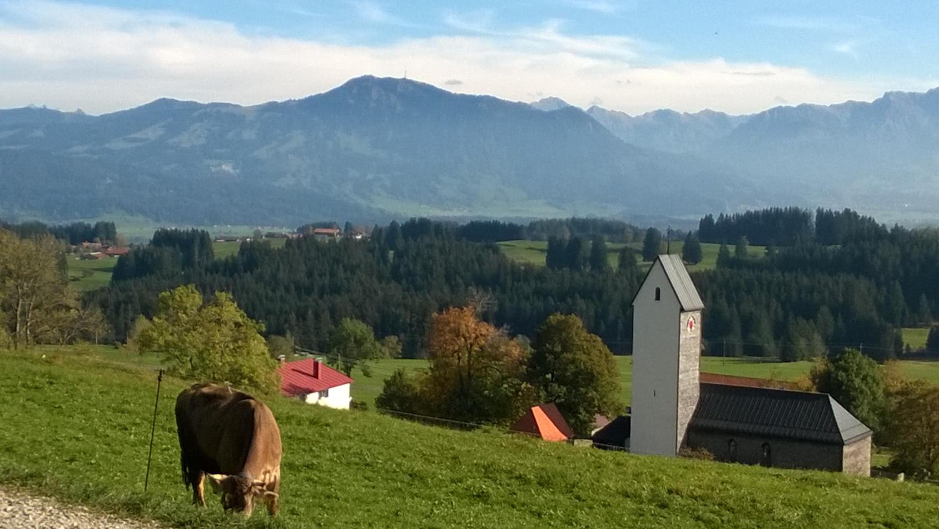 Allgäu Ferienhof Schönberger - Nachhaltige Design Wohnungen bis 6 Personen, Indoor- & Outdoorspielplatz, Lagerfeuer, Brötchenservice