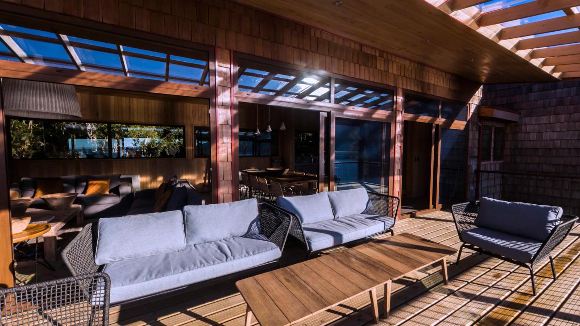 Casas Martín Pescador, Lago Huillinco, Chiloe
