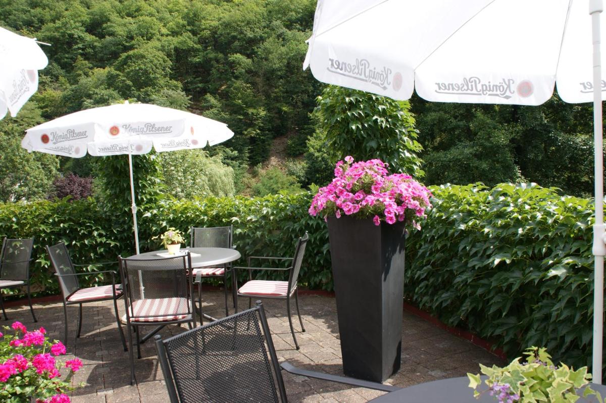 outdoor BBQ area