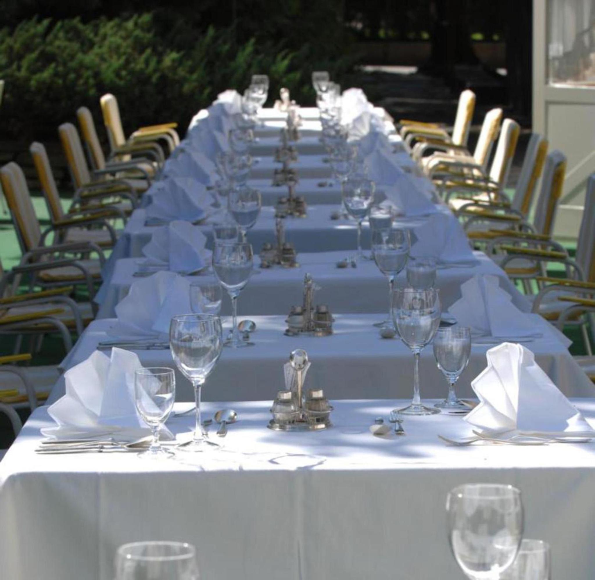 outdoor BBQ area