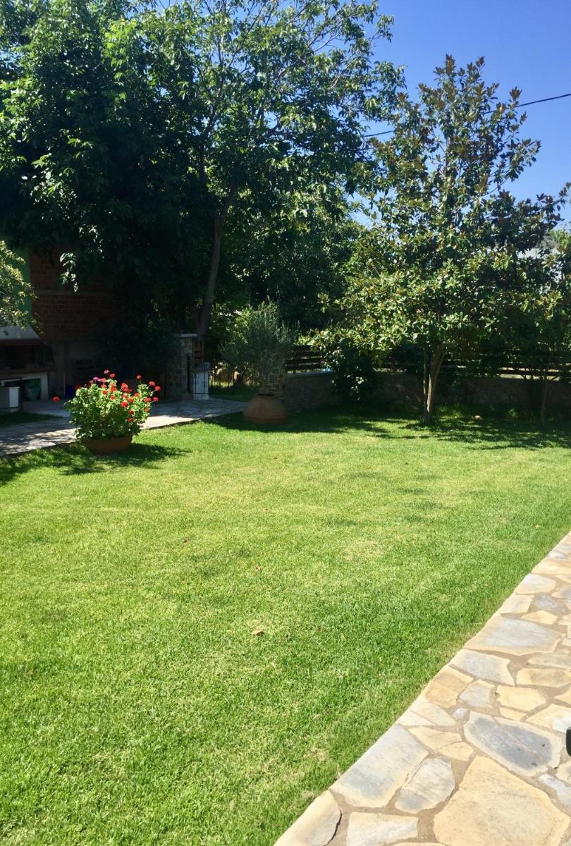 outdoor BBQ area