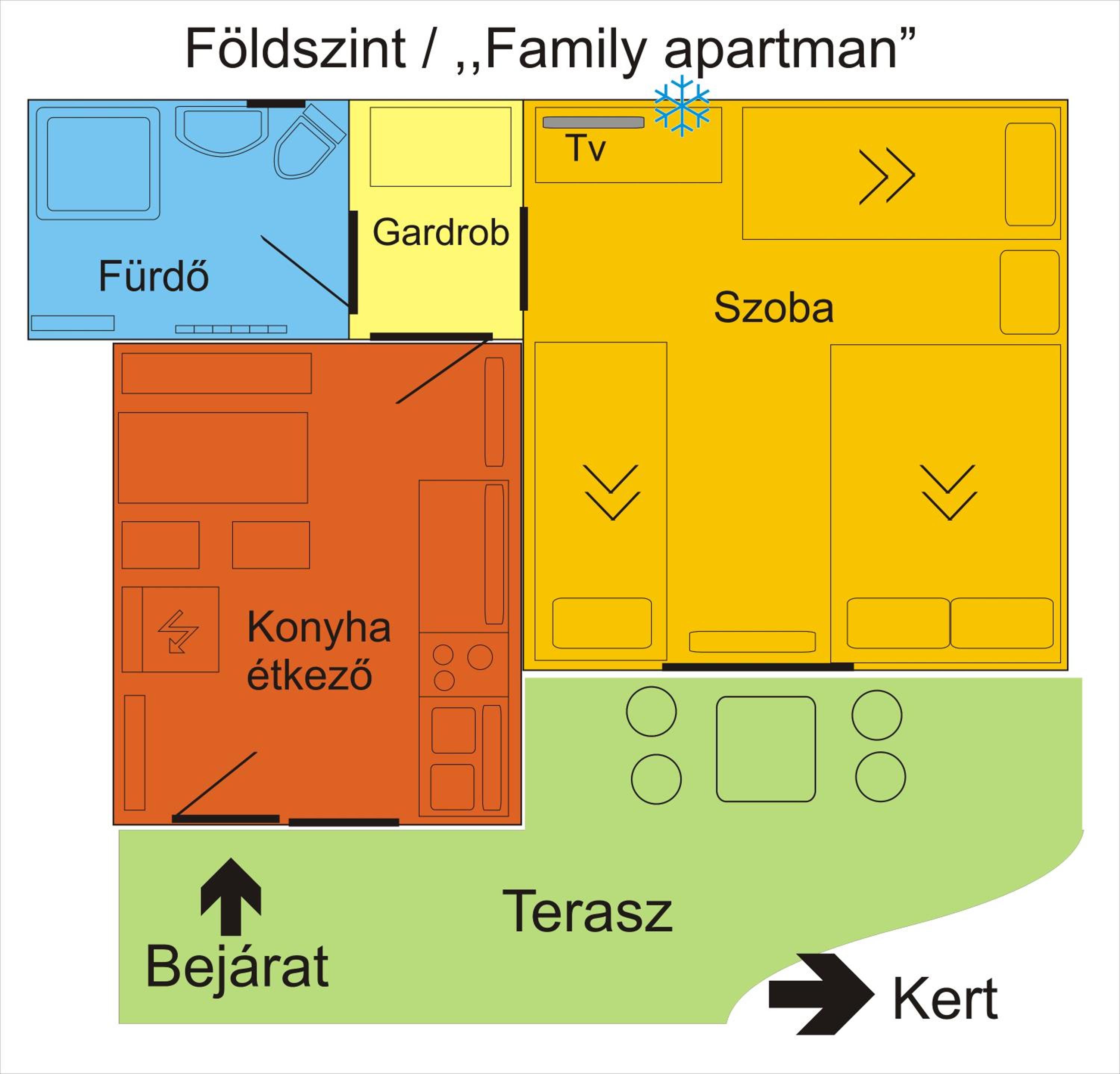 4 Évszak Apartman