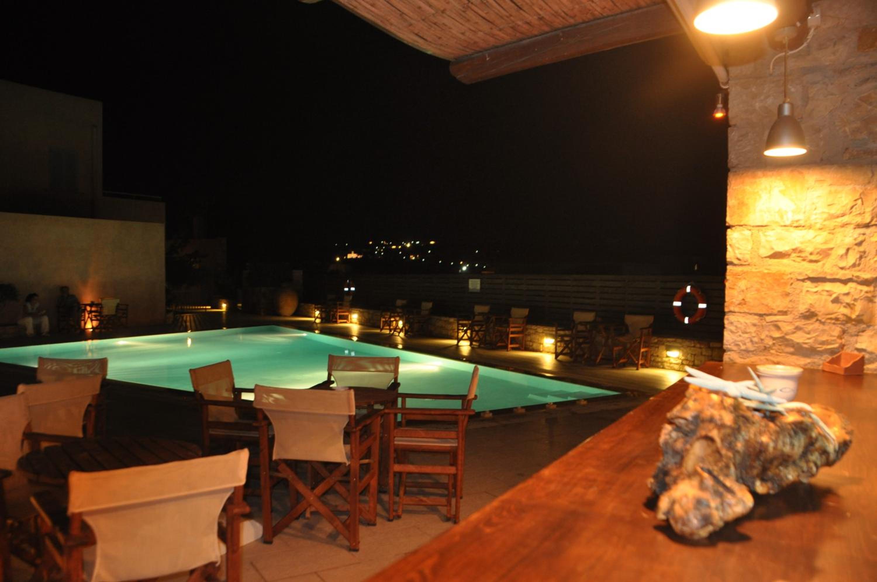 outdoor BBQ area