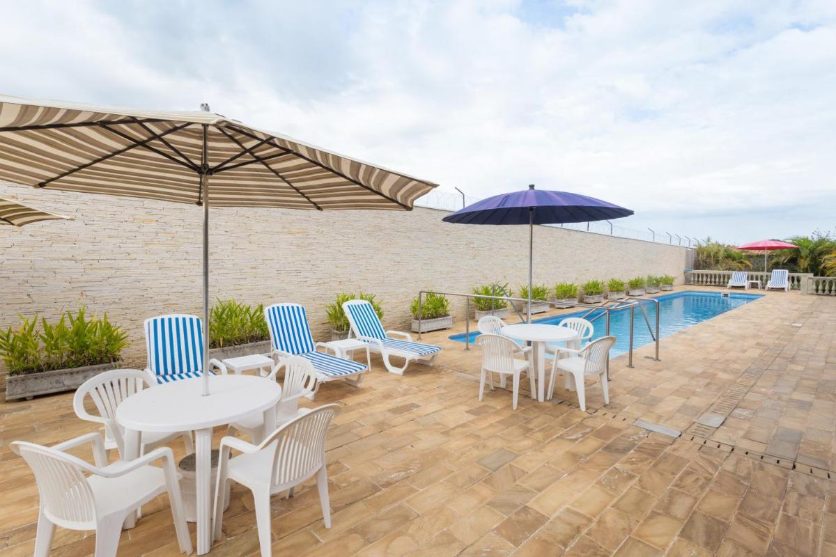 outdoor BBQ area