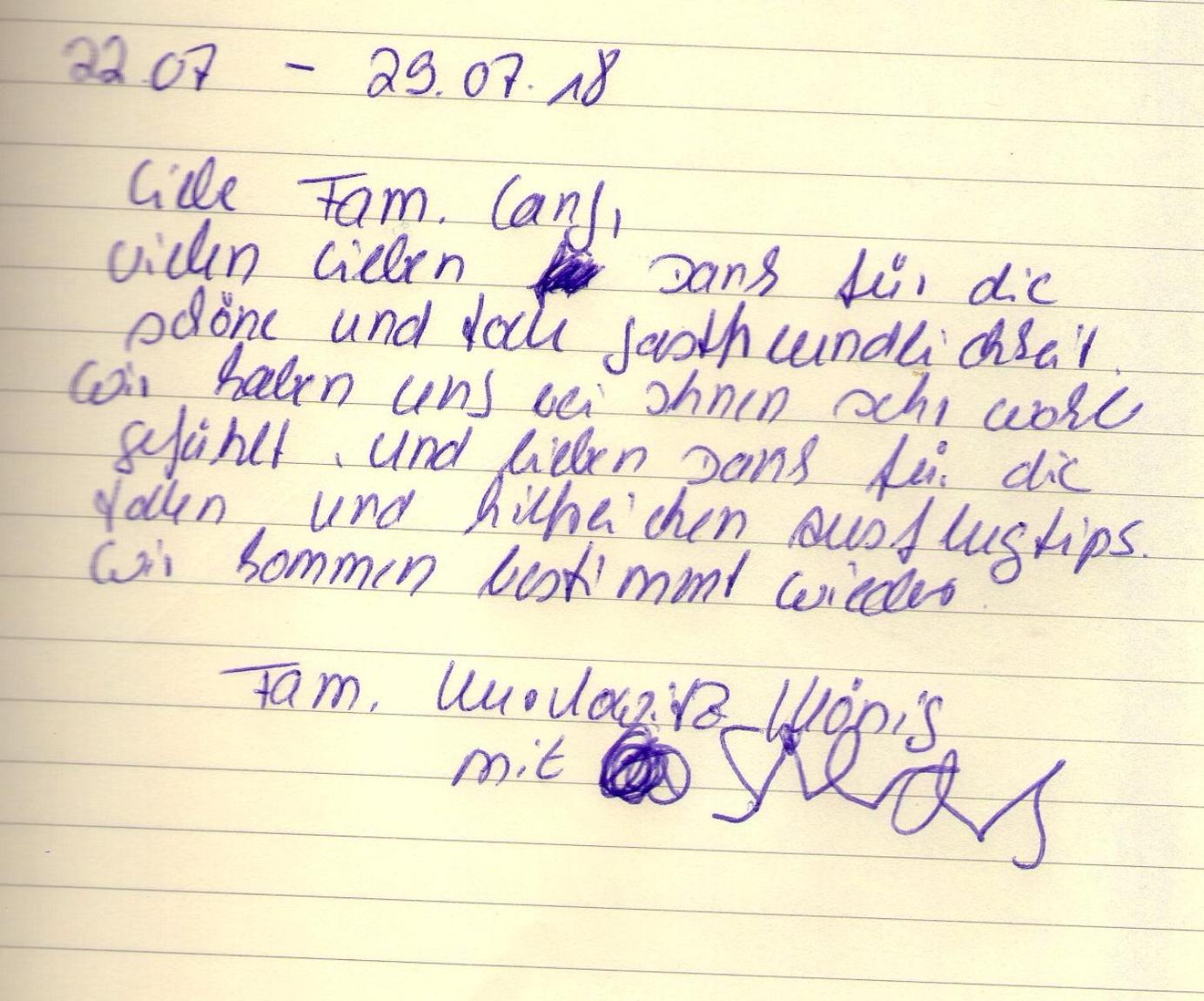 Ferienwohnung Lahntal/Taunus