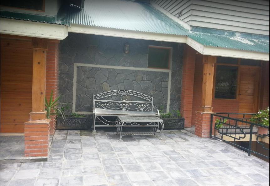 outdoor BBQ area