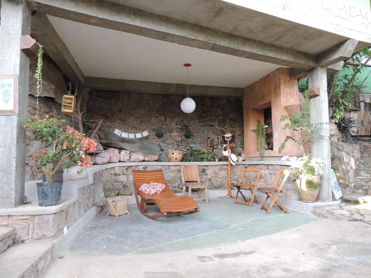 outdoor BBQ area