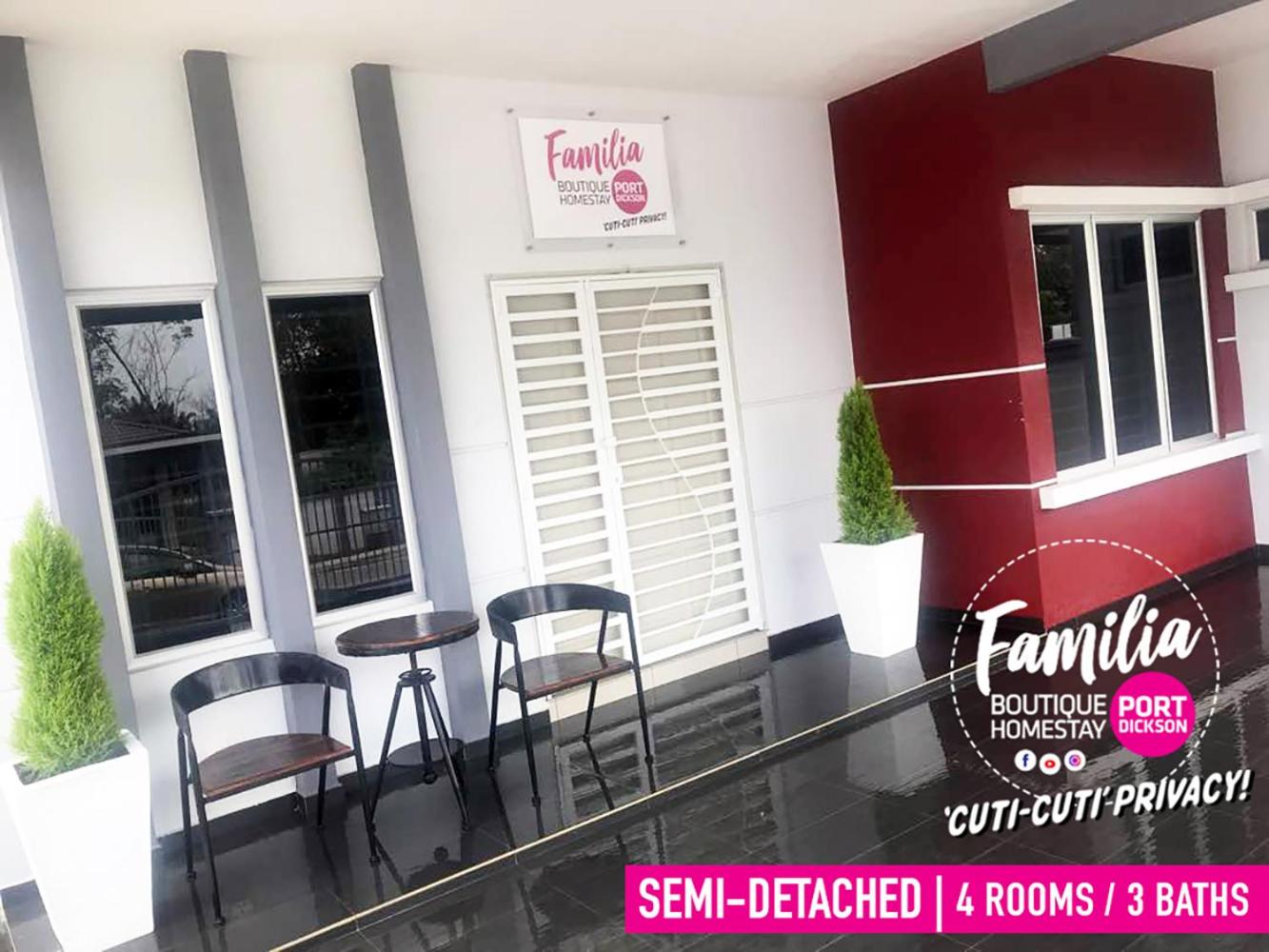 Port Dickson Familia Boutique Homestay photo 1