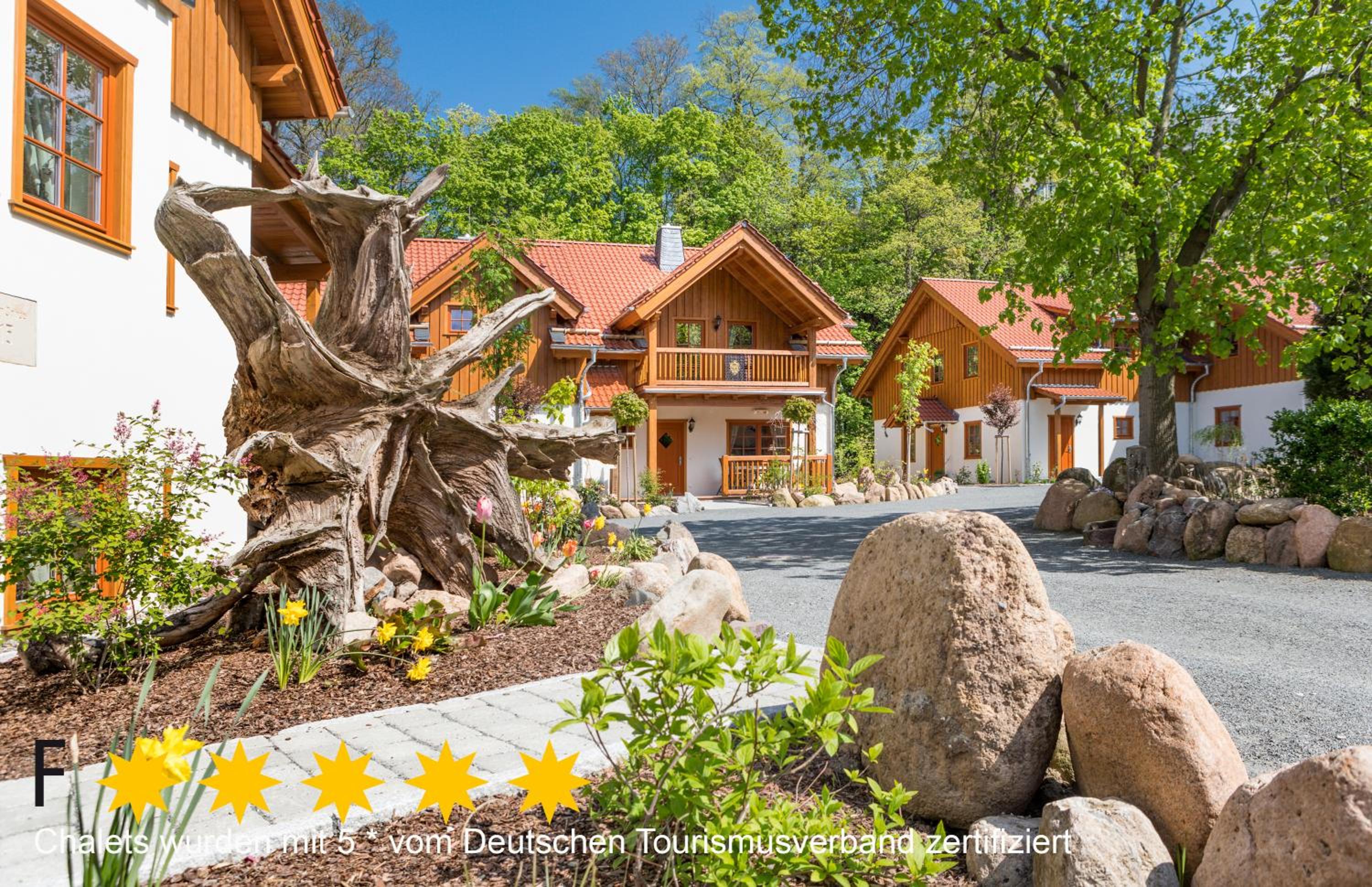 Hotel Luxus Ferienhäuser Chalets zum Ilsetal mit Kamin & Sauna in Ilsenburg im Harz - Image 1