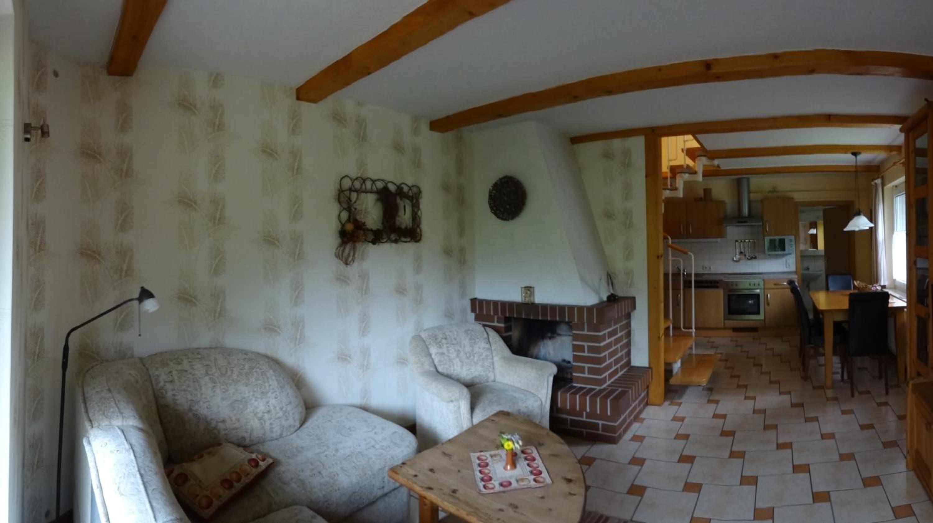Ferienhaus Eulenhaus im urigen Garten