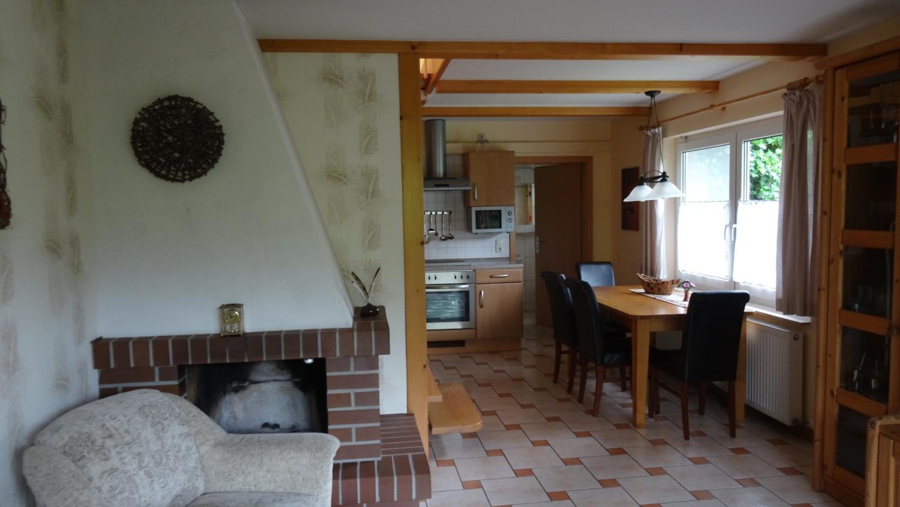 Ferienhaus Eulenhaus im urigen Garten