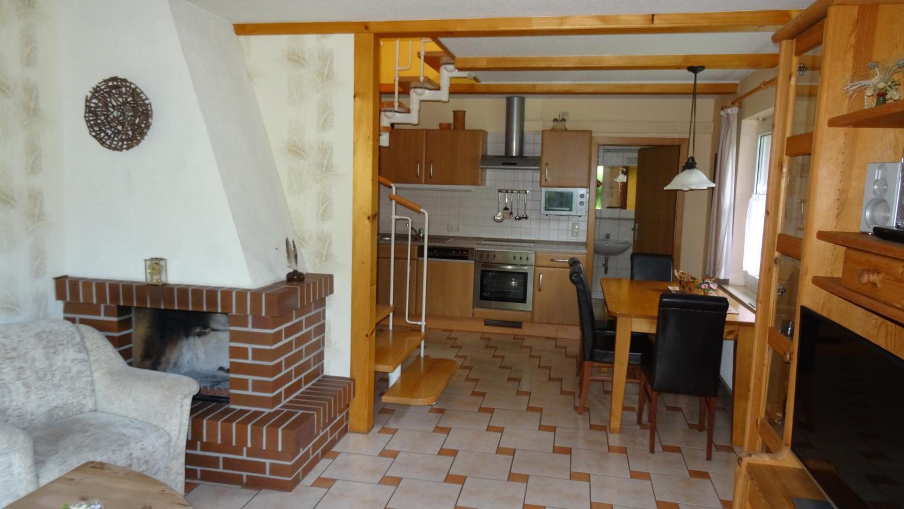 Ferienhaus Eulenhaus im urigen Garten