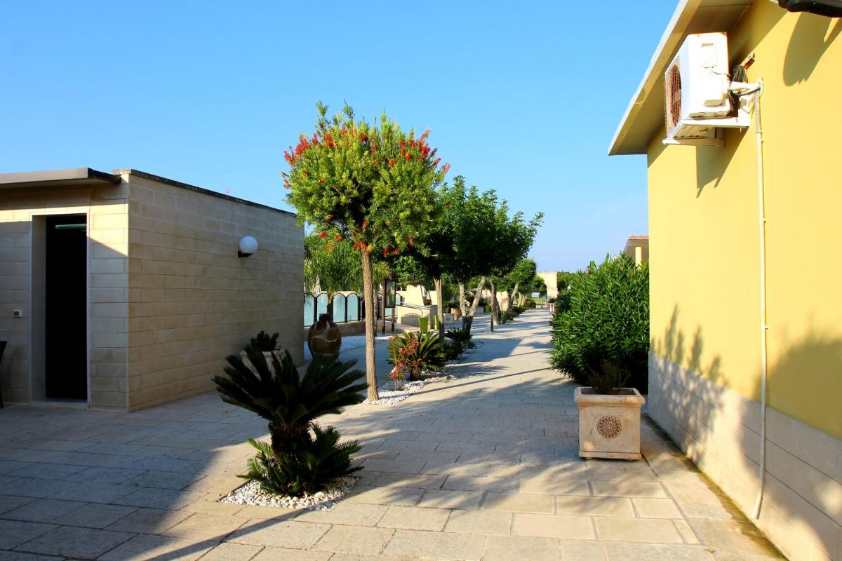 outdoor BBQ area