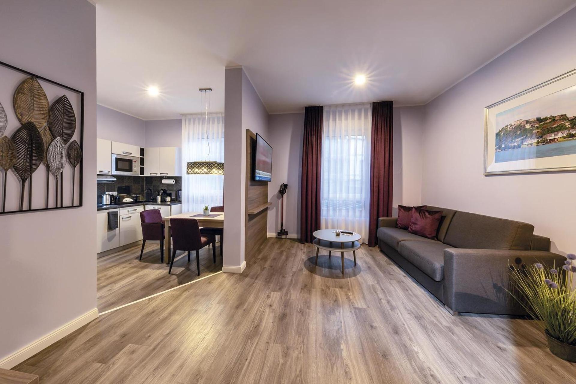 Apartmenthaus Burgenheimat in Rhens bei Koblenz