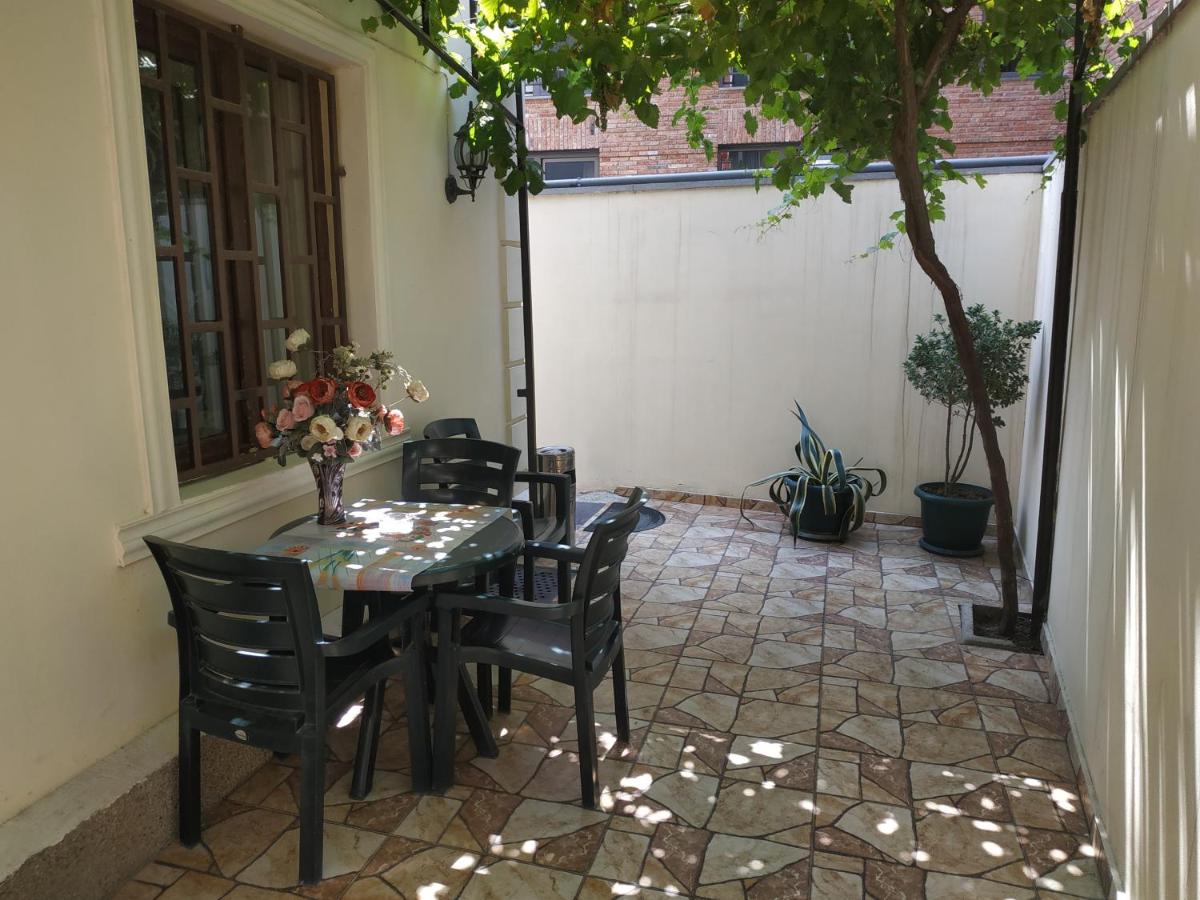 outdoor BBQ area