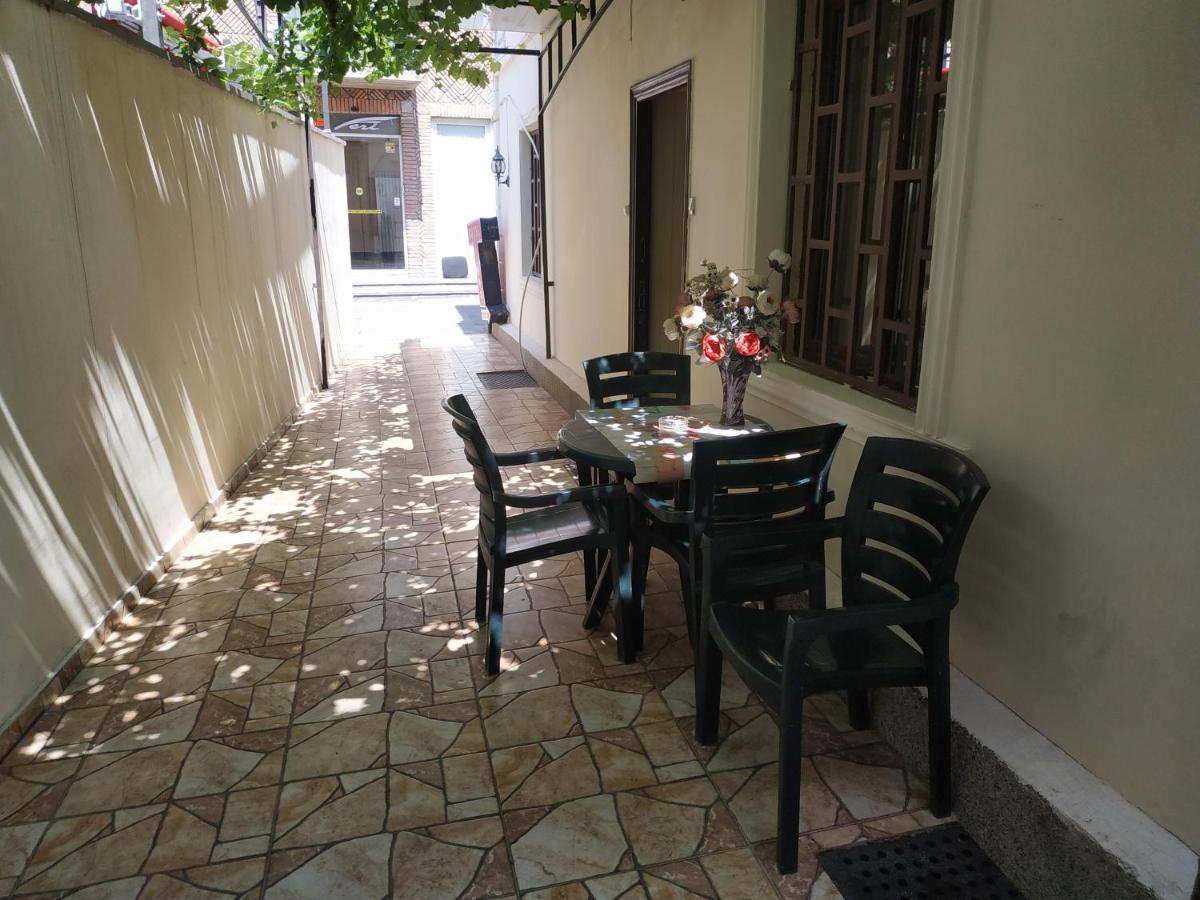 outdoor BBQ area
