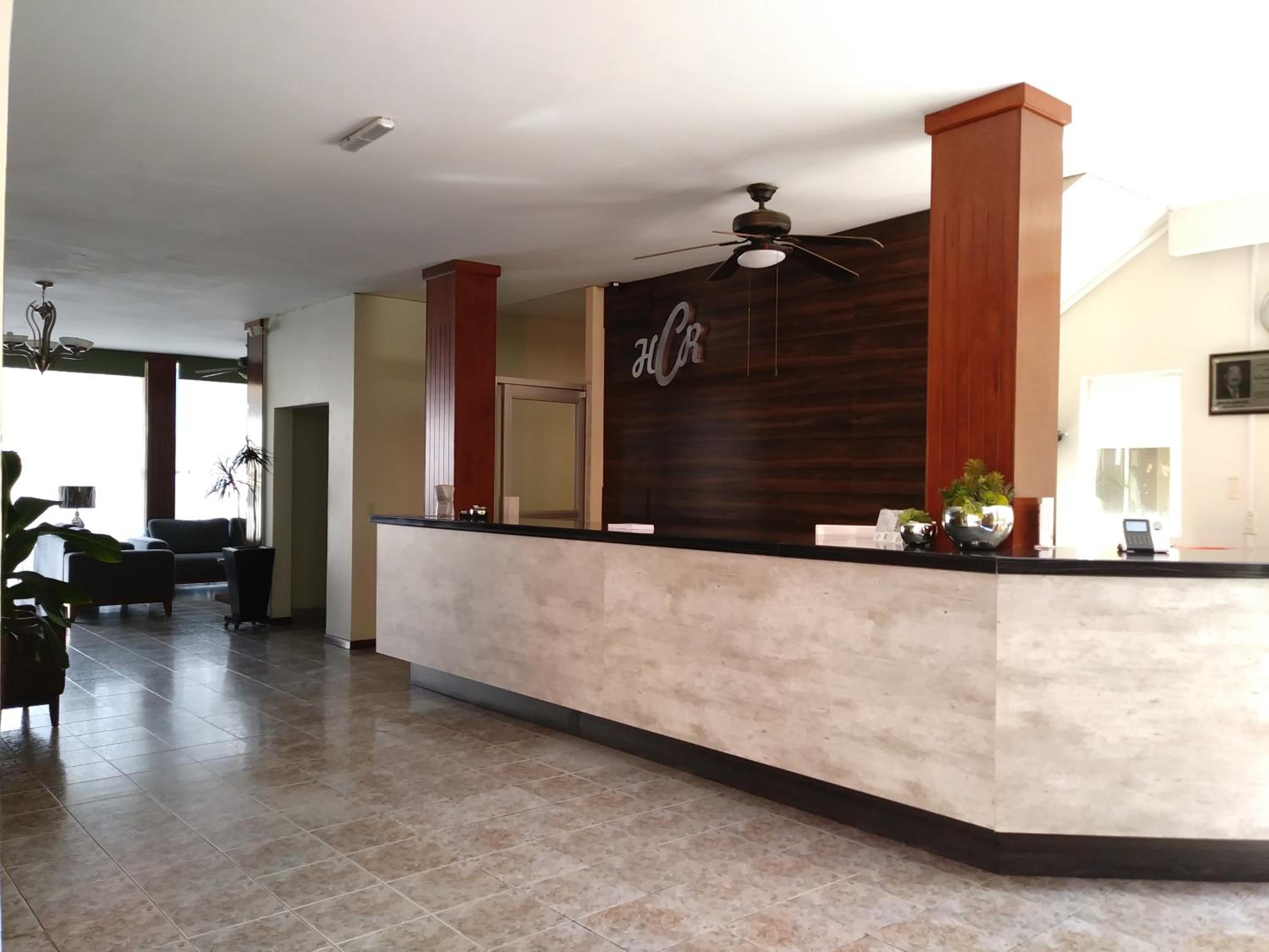 hotel reception