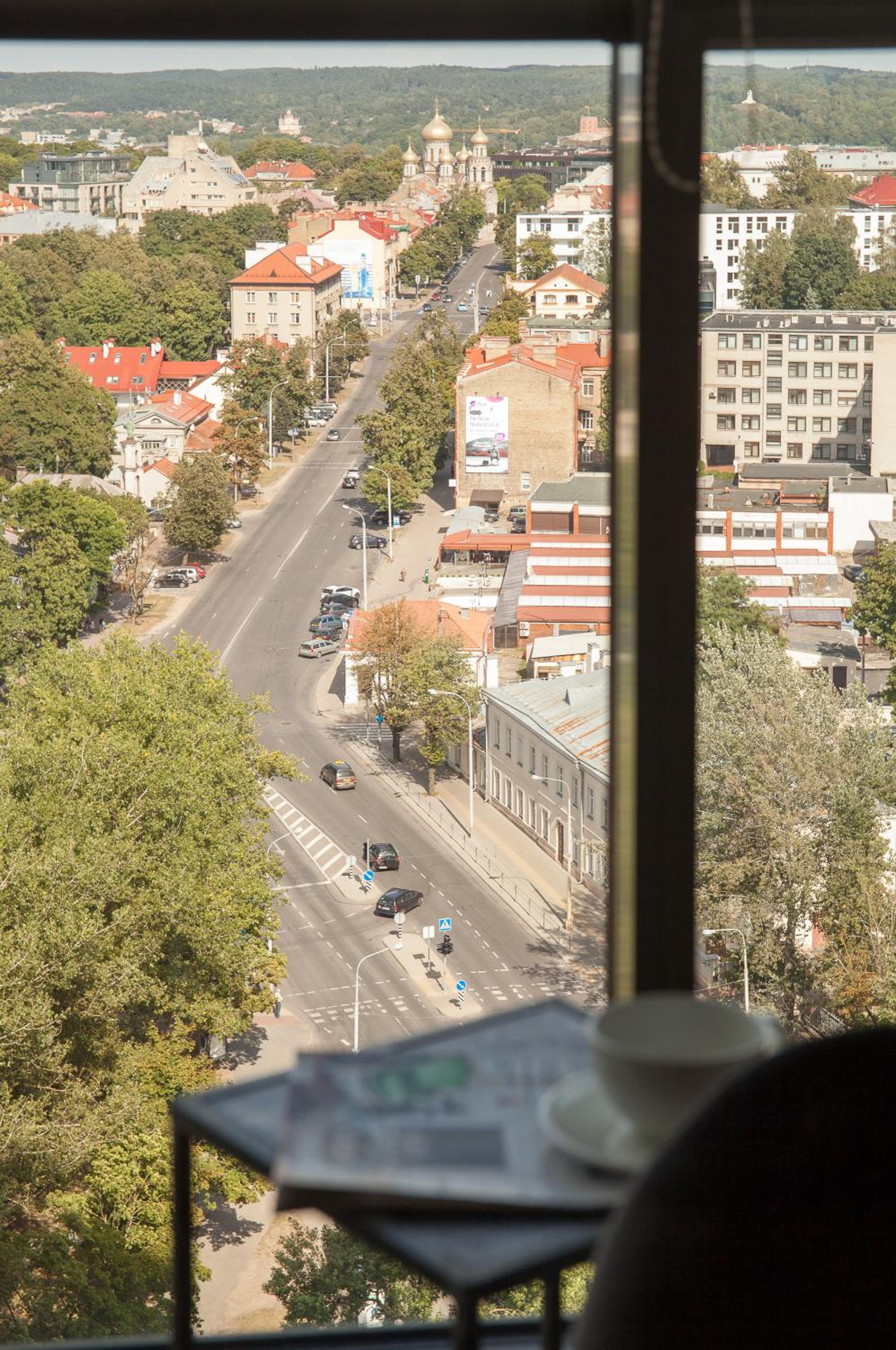 Luxury Panoramic Vilnius apartment view 2