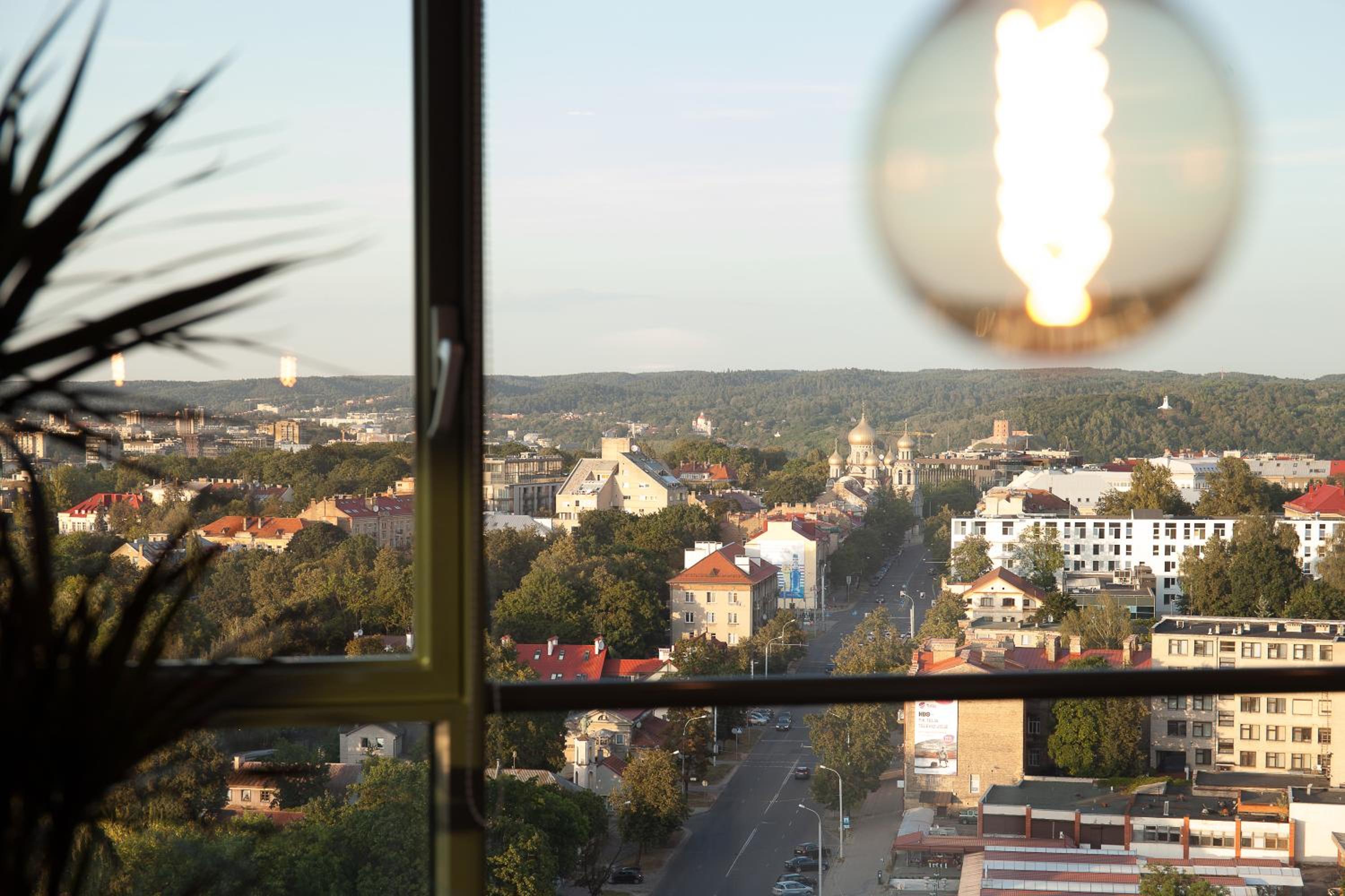 Luxury Panoramic Vilnius apartment view 4