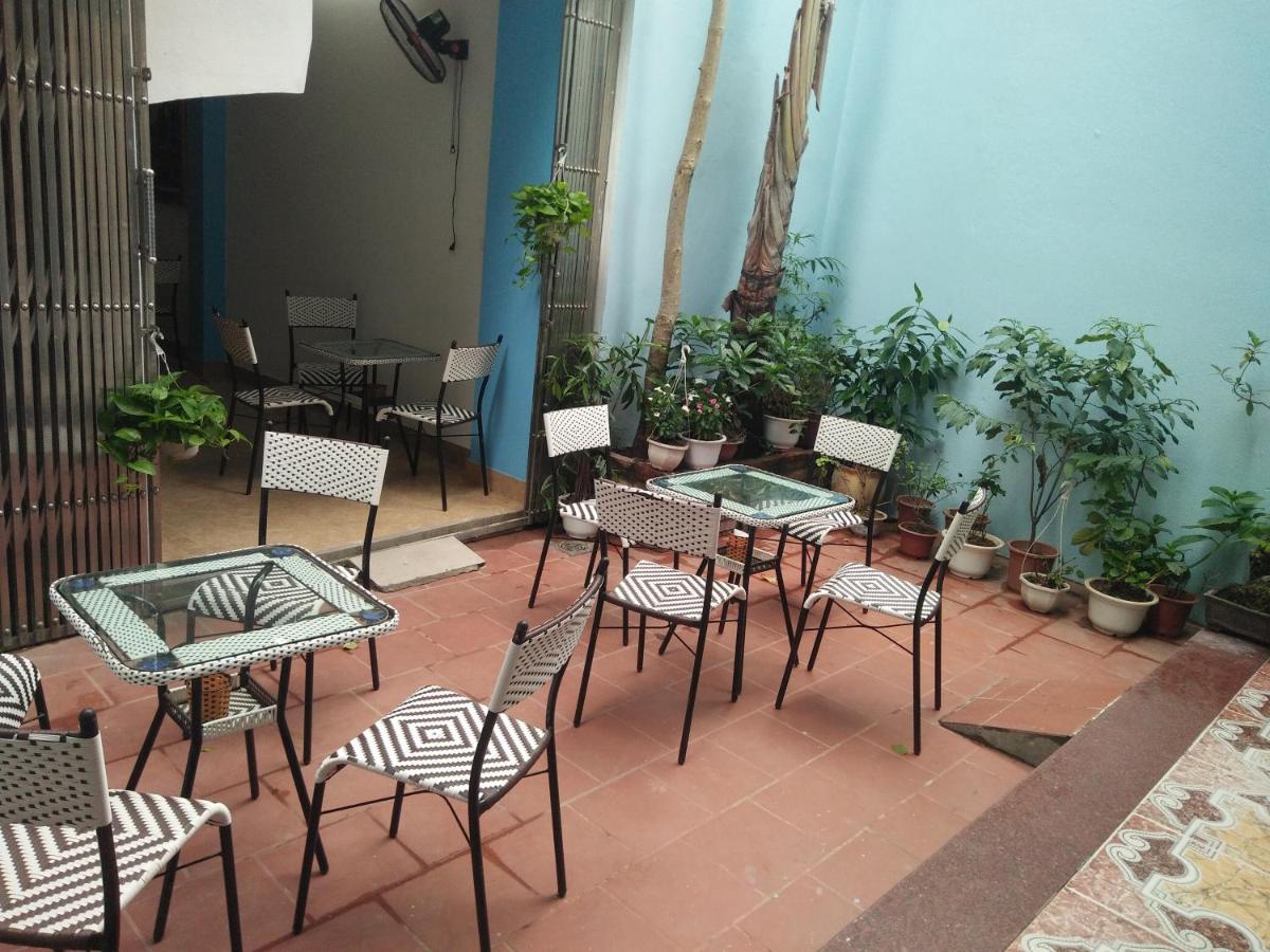 outdoor BBQ area