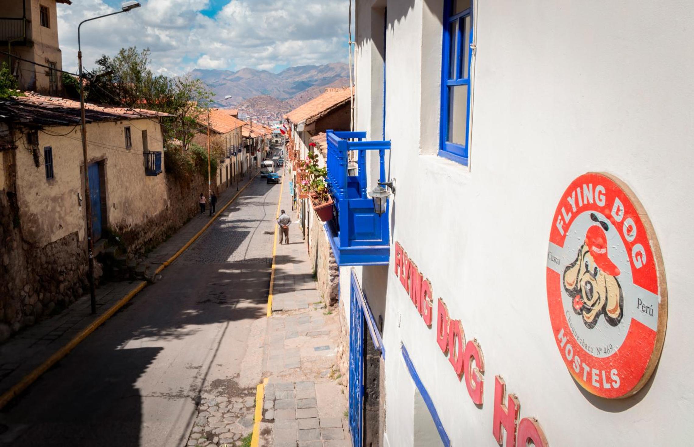 Flying Dog Hostel Cusco view 2