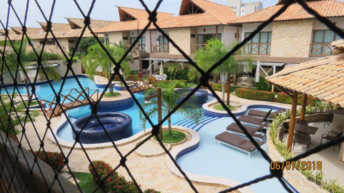 Bangalô com área de lazer estilo resort