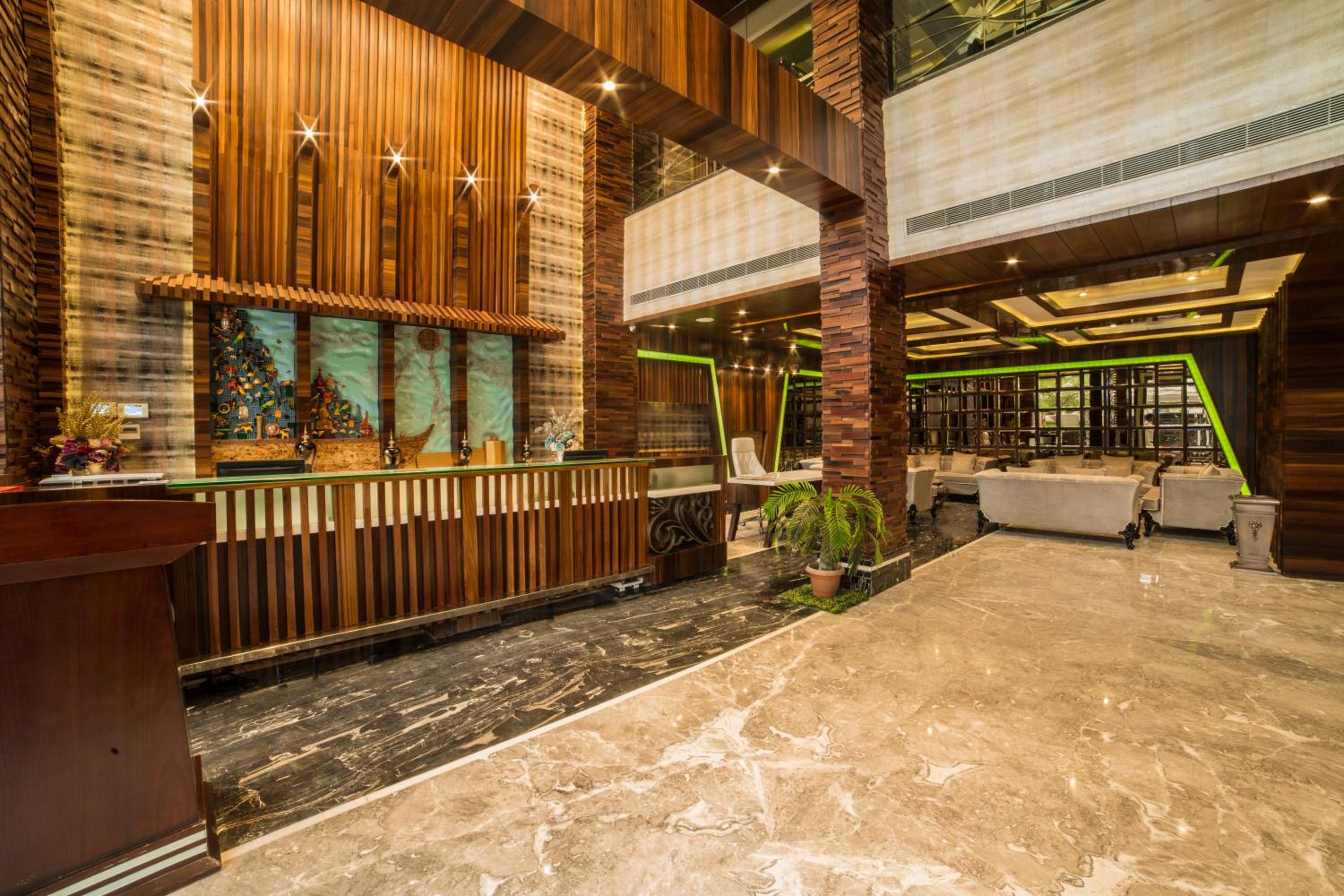 hotel reception