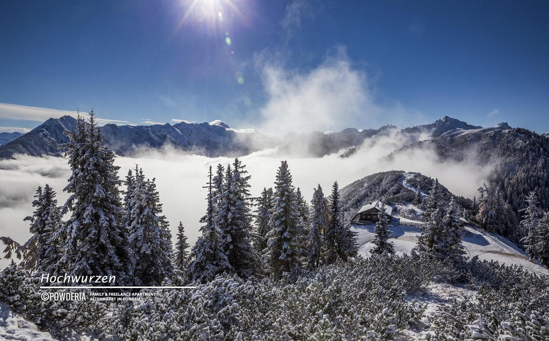Powderia Family & Freelance Apartment in the centre of Ski Amadé