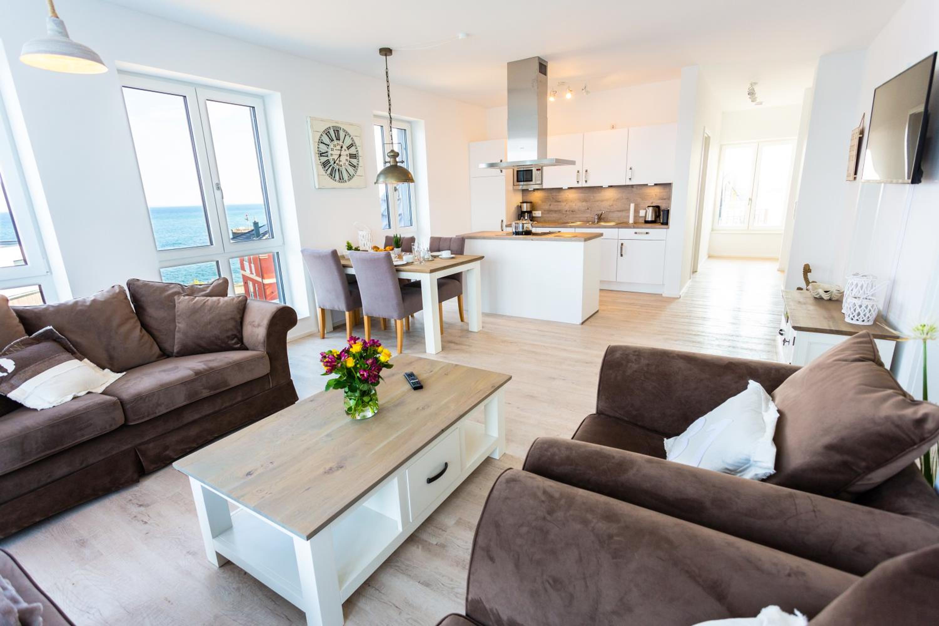 Komfort-Ferienwohnung Dat Penthuus by Meer-Ferienwohnungen